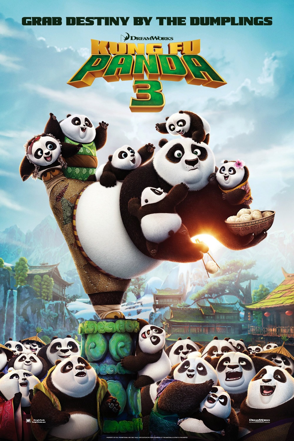 Extra Large Movie Poster Image for Kung Fu Panda 3 (#3 of 22)