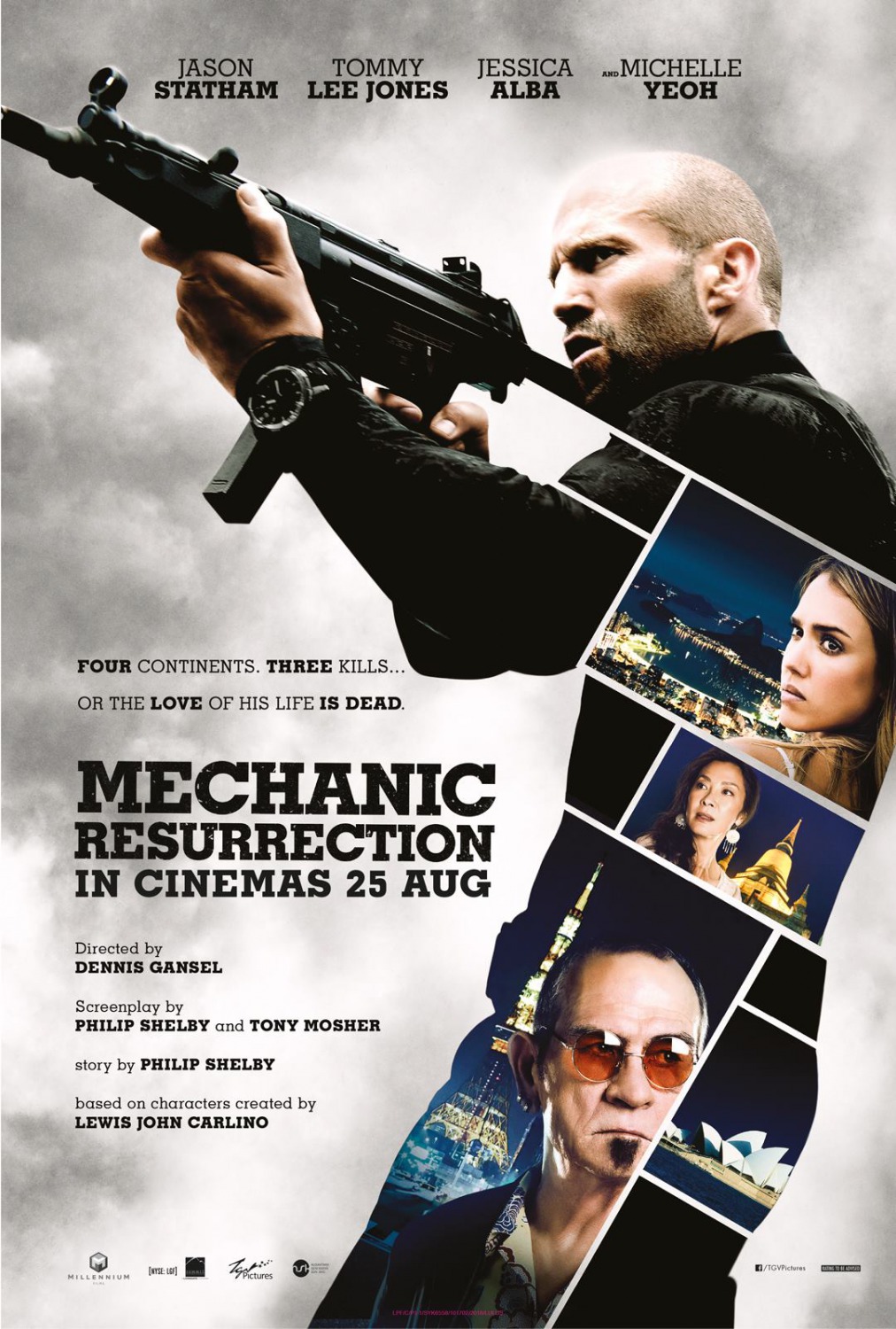 Extra Large Movie Poster Image for Mechanic: Resurrection (#1 of 3)
