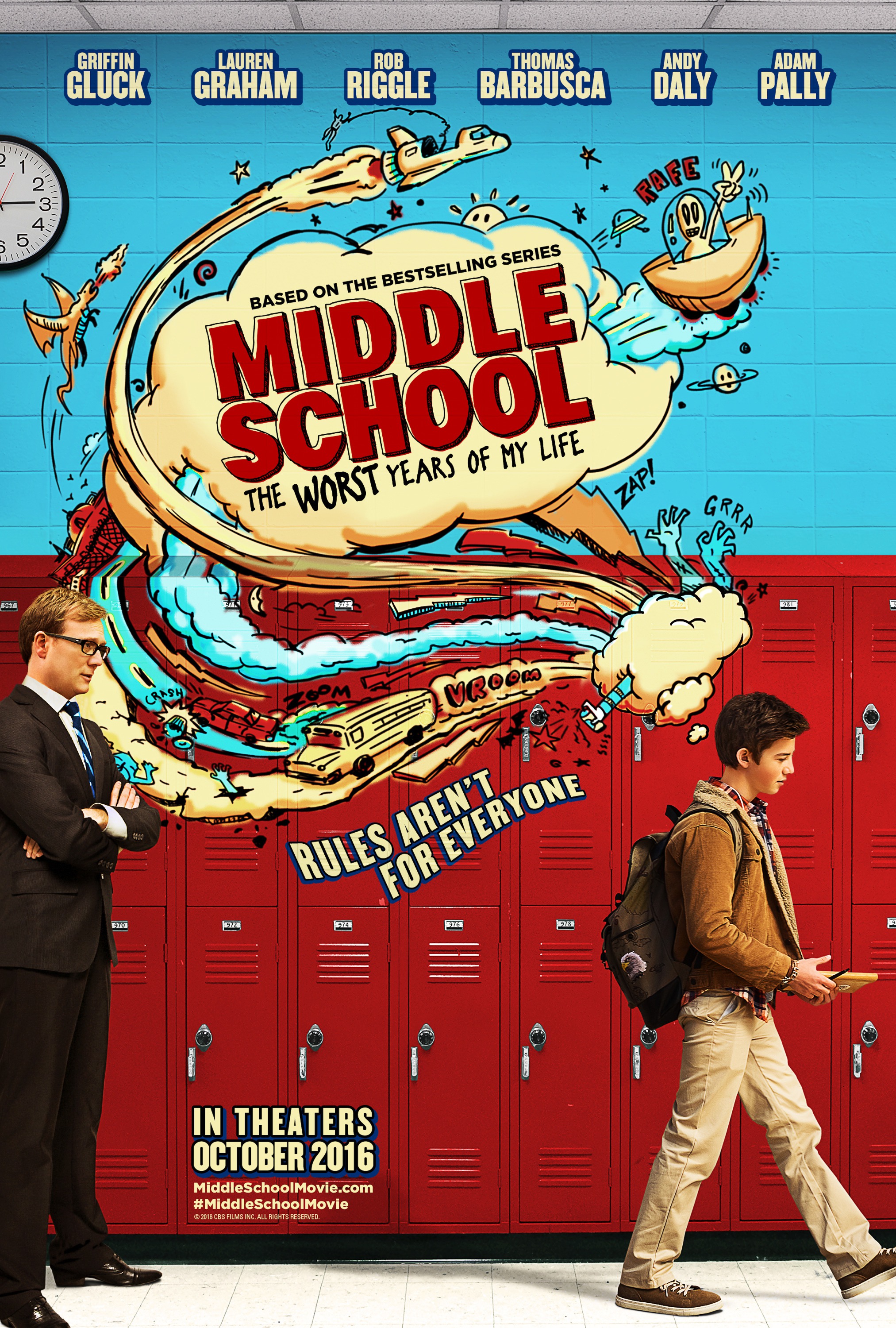 Mega Sized Movie Poster Image for Middle School: The Worst Years of My Life (#2 of 4)