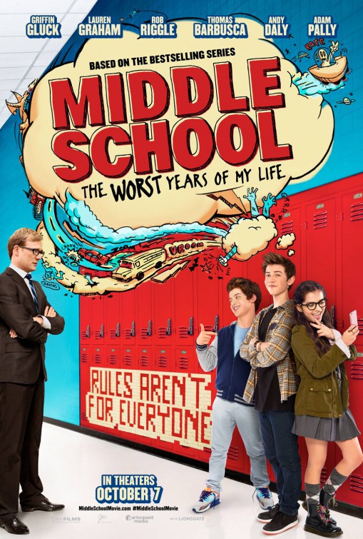 Middle School: The Worst Years of My Life Movie Poster