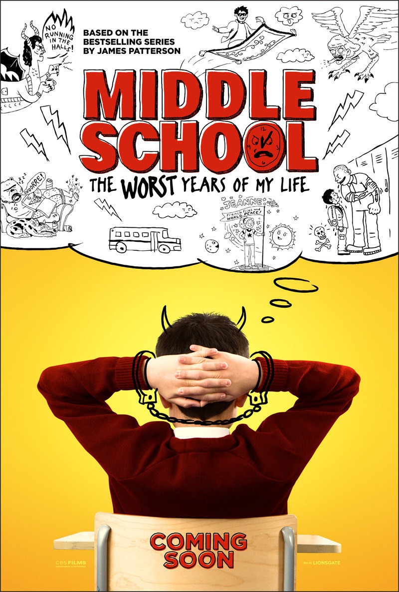 Extra Large Movie Poster Image for Middle School: The Worst Years of My Life (#1 of 4)