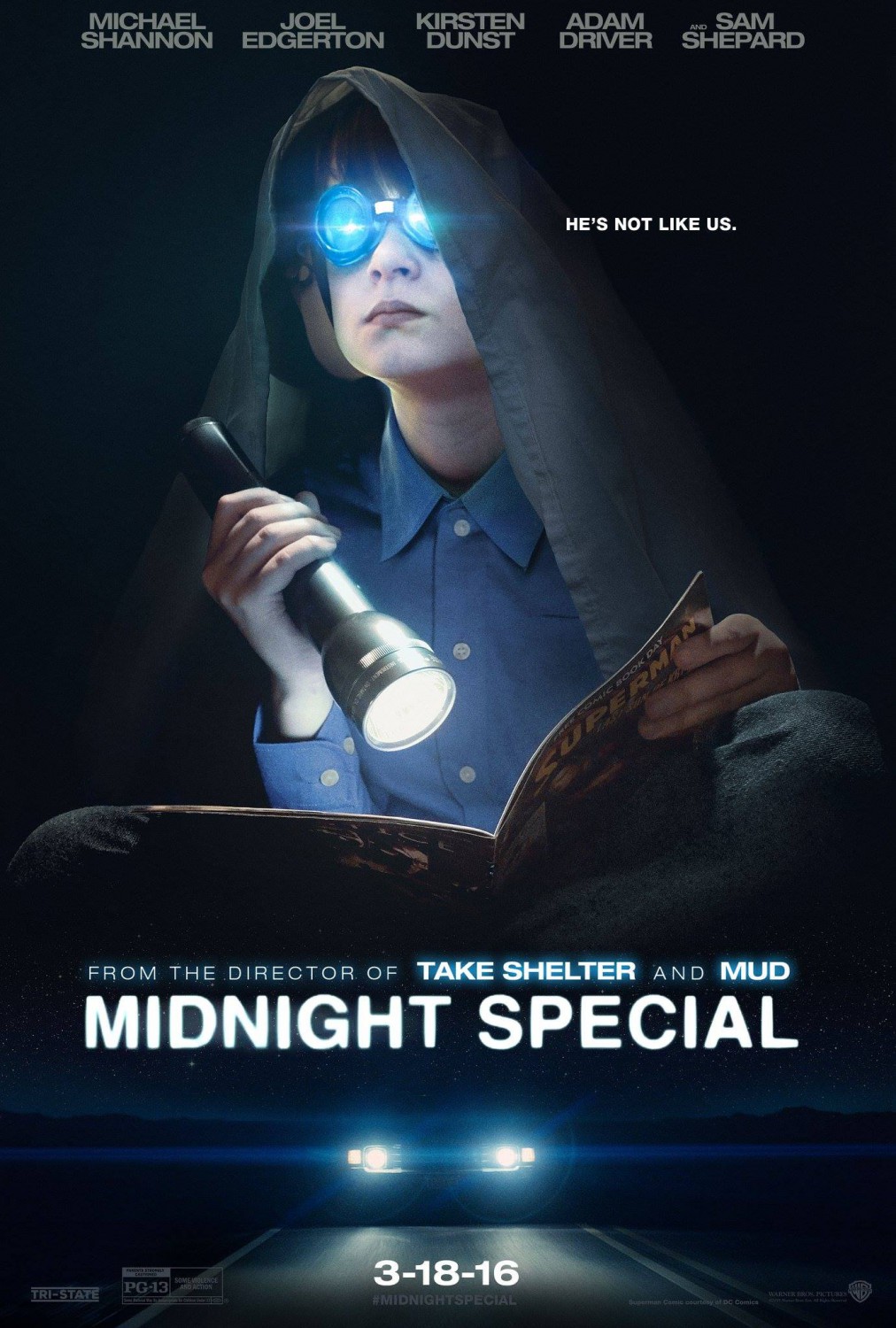 Extra Large Movie Poster Image for Midnight Special (#1 of 2)
