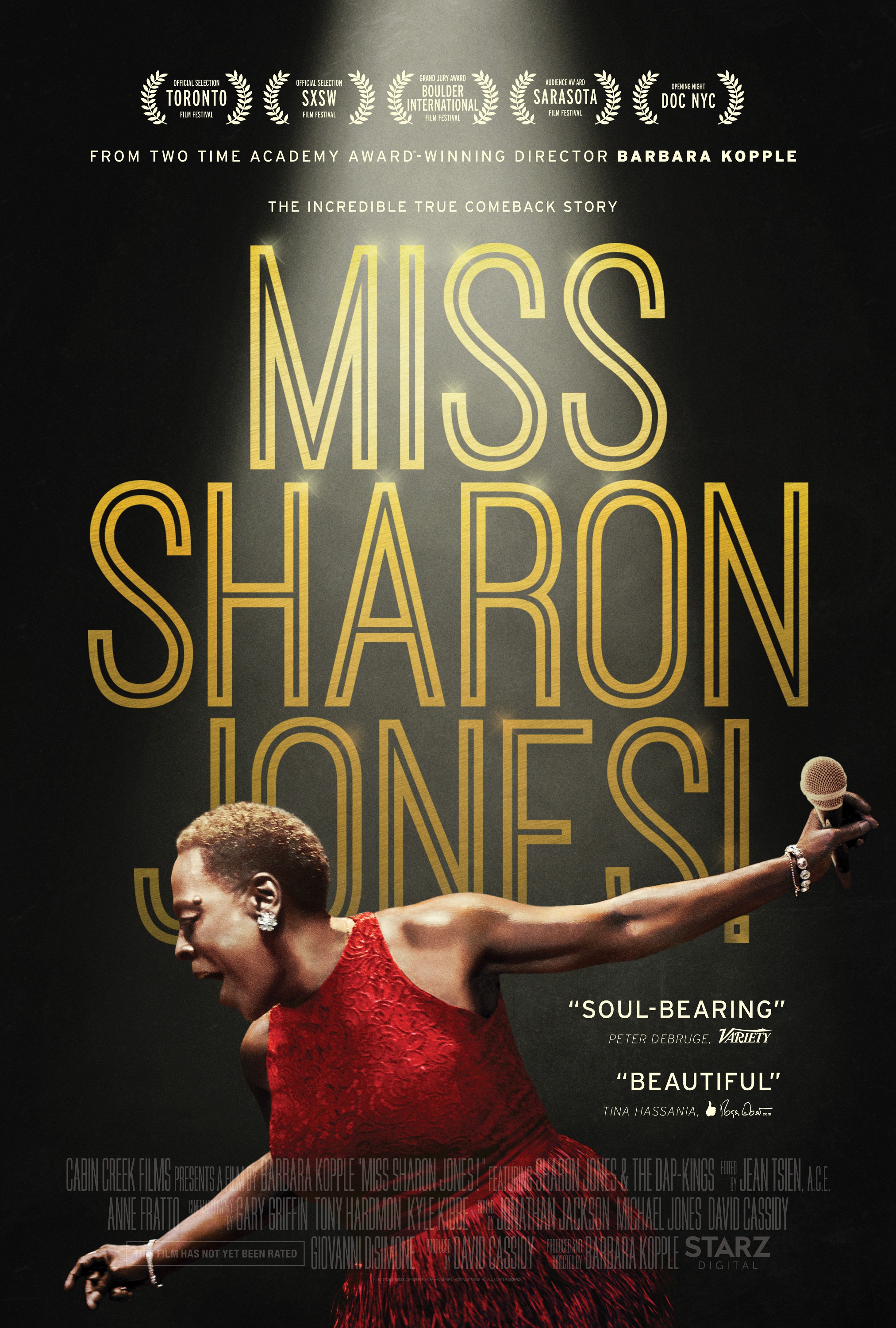 Mega Sized Movie Poster Image for Miss Sharon Jones! 