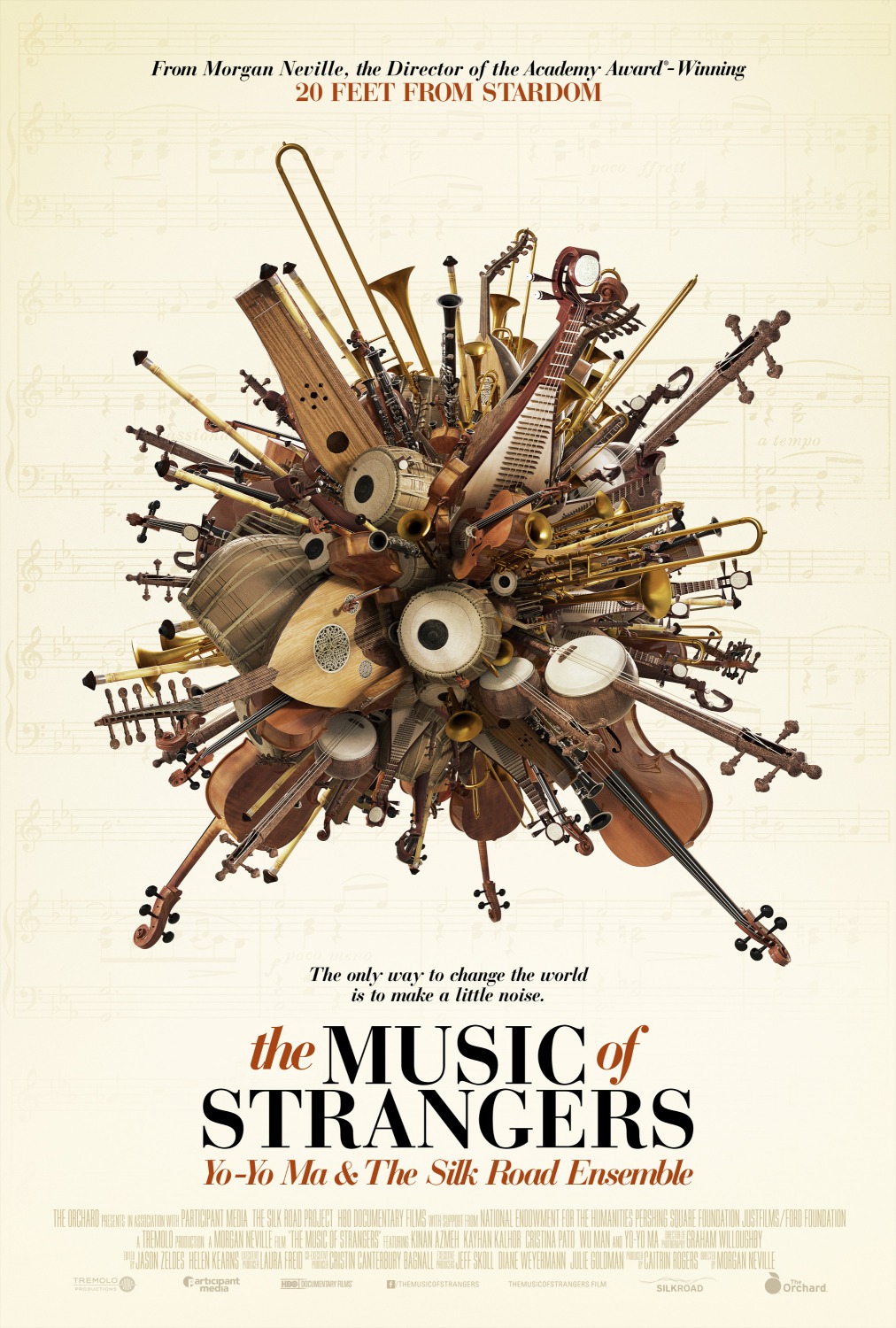 Extra Large Movie Poster Image for The Music of Strangers 