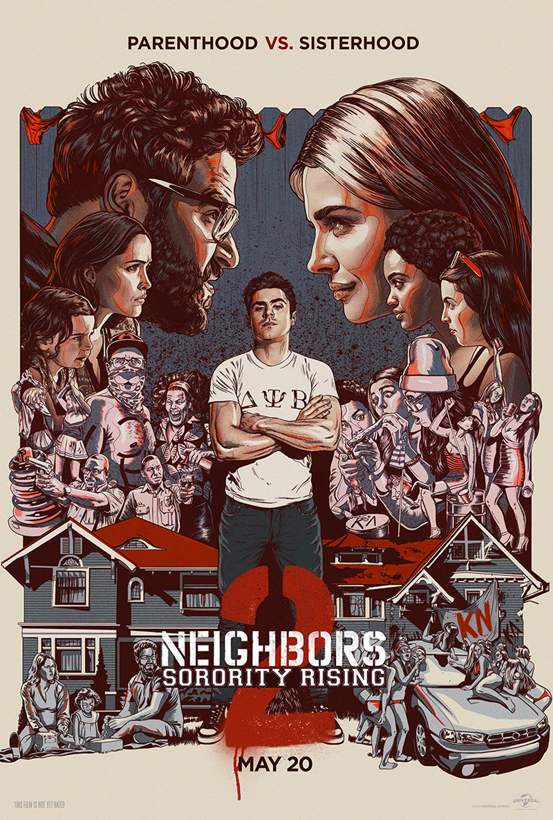 Extra Large Movie Poster Image for Neighbors 2: Sorority Rising (#4 of 4)