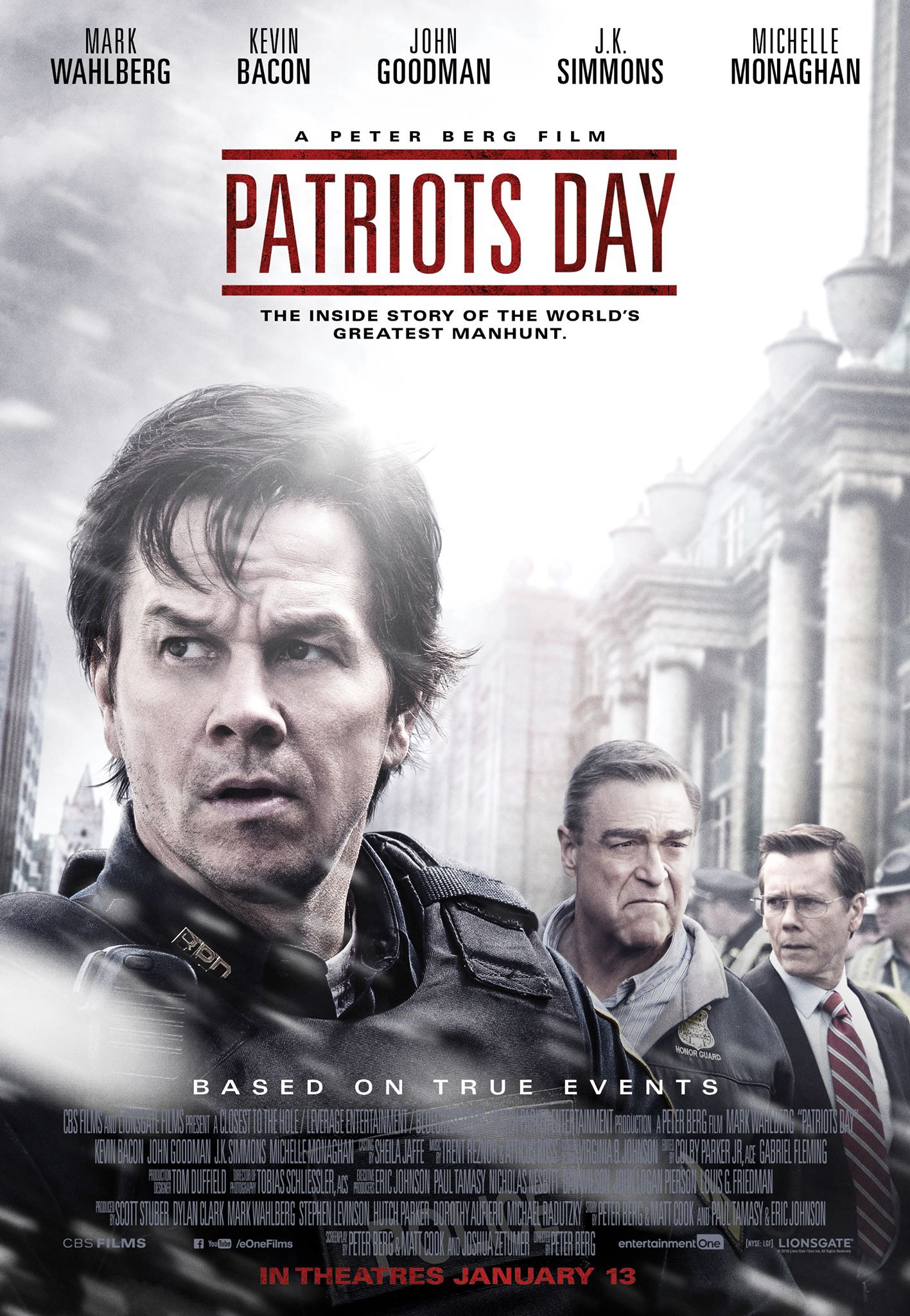 Mega Sized Movie Poster Image for Patriots Day (#2 of 14)