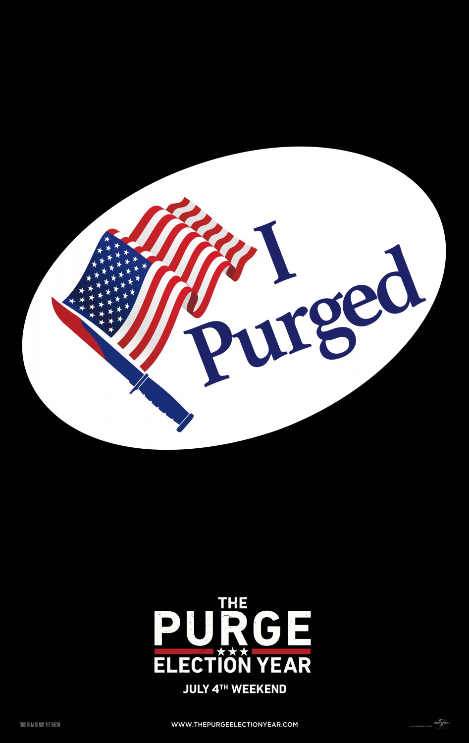 Extra Large Movie Poster Image for The Purge: Election Year (#1 of 12)