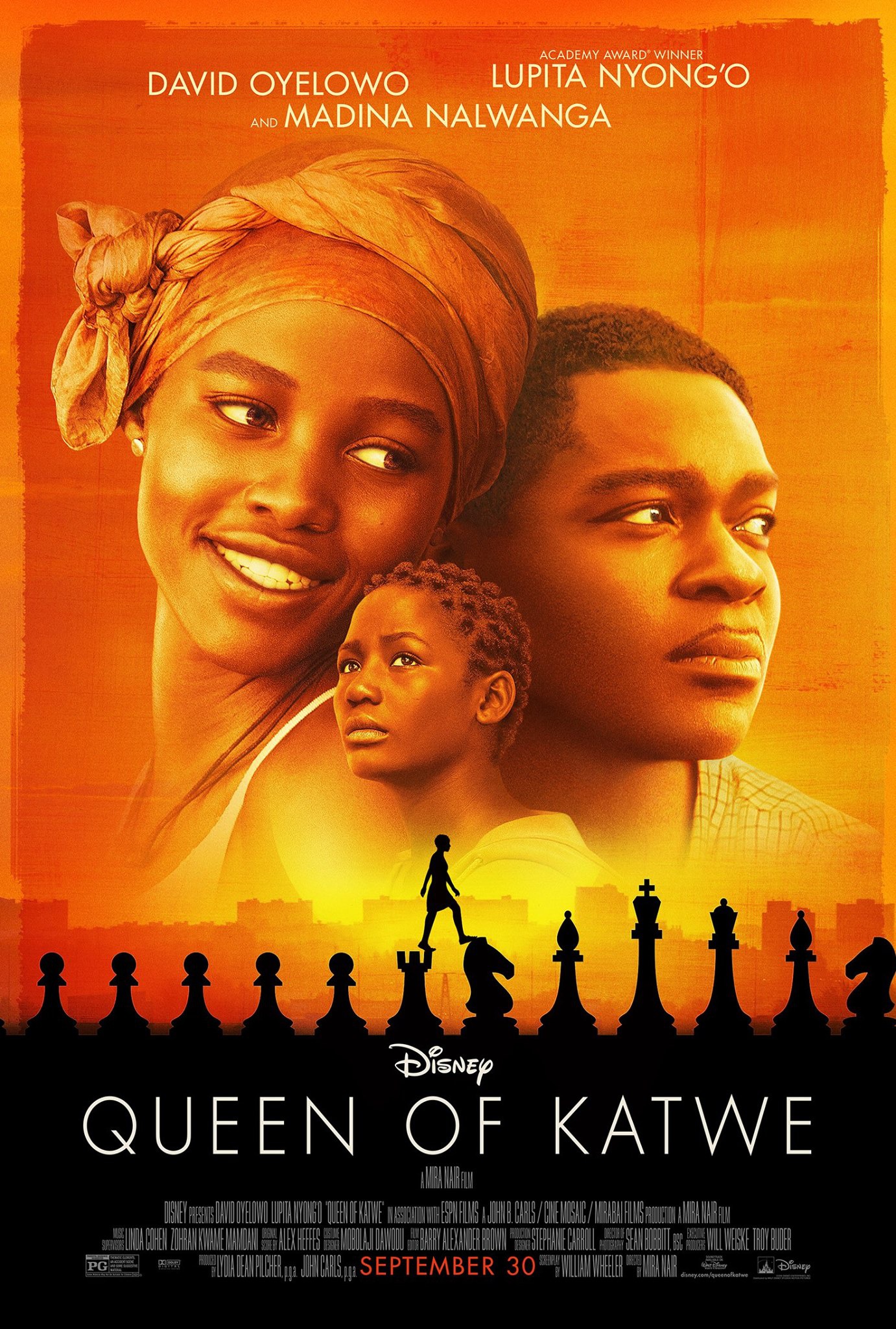 Mega Sized Movie Poster Image for Queen of Katwe (#2 of 2)