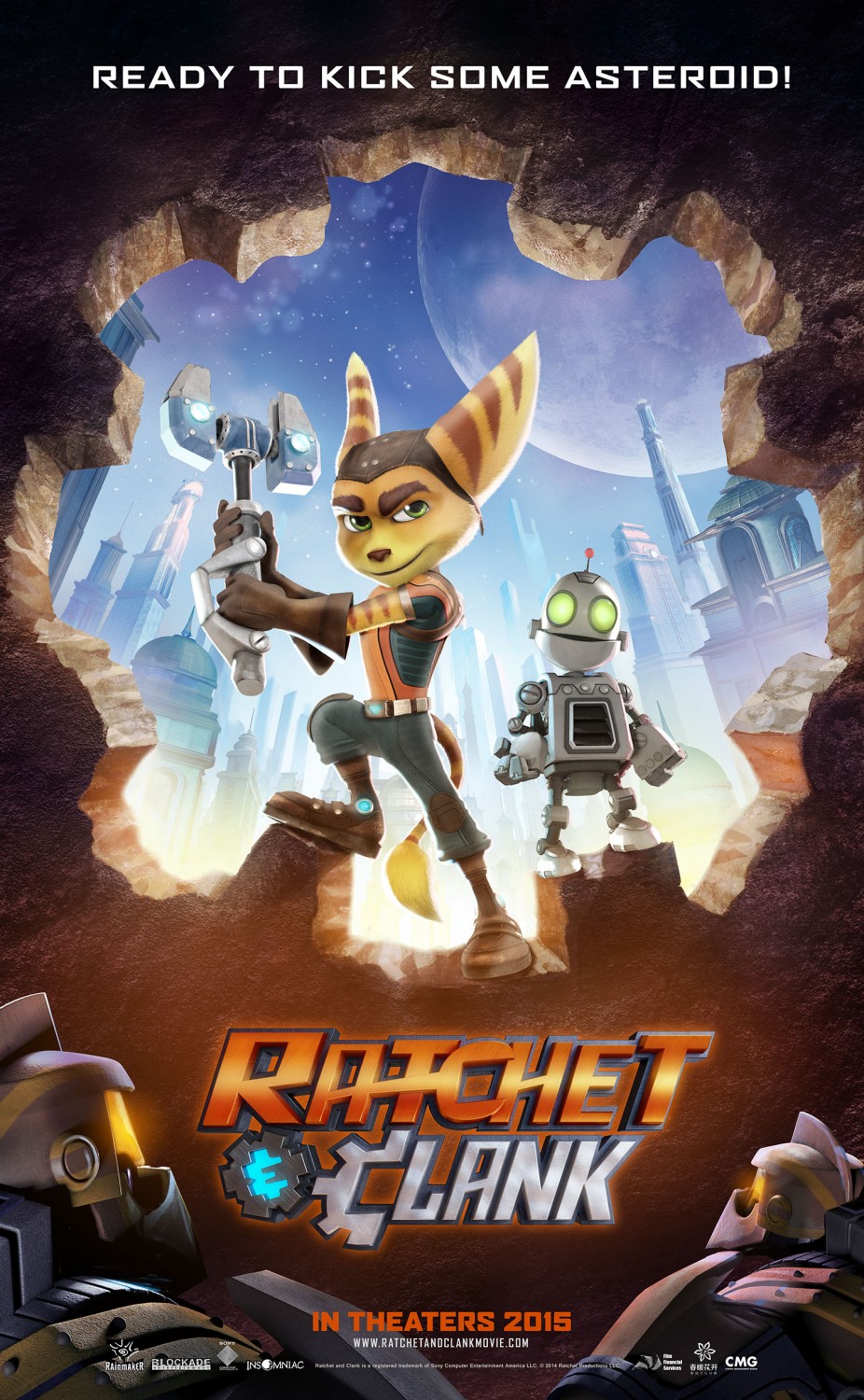 Extra Large Movie Poster Image for Ratchet and Clank (#1 of 5)