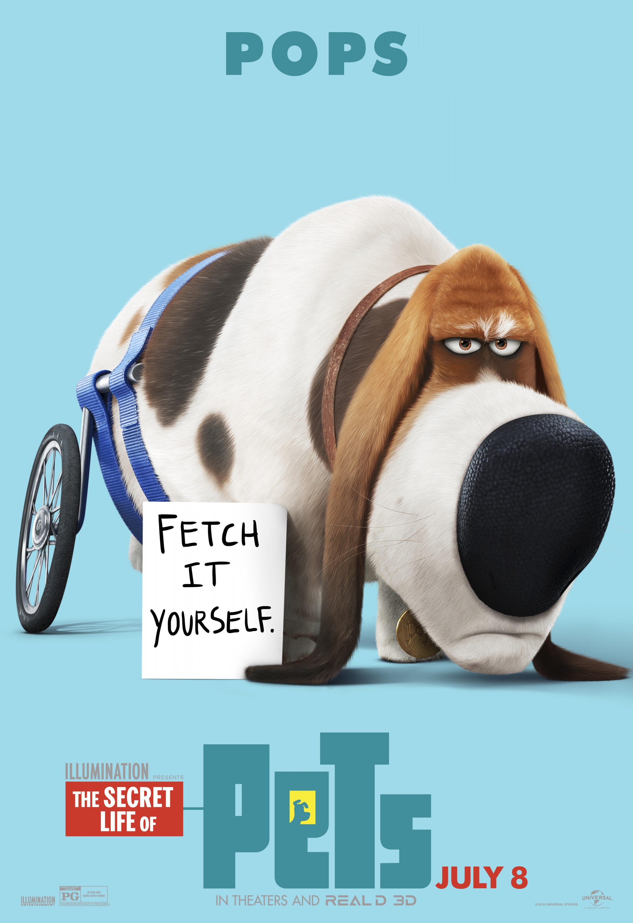 Mega Sized Movie Poster Image for The Secret Life of Pets (#5 of 19)