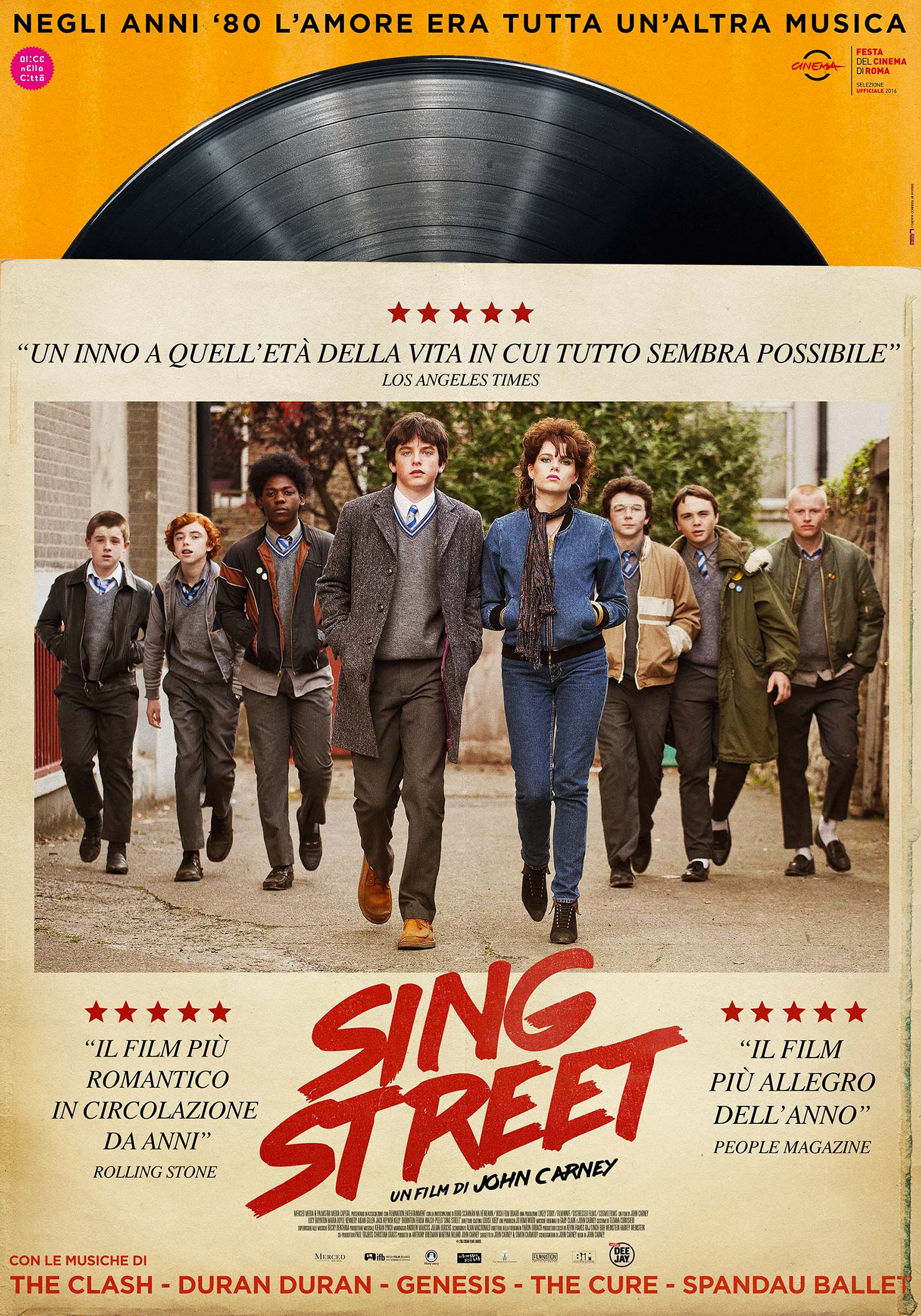 Mega Sized Movie Poster Image for Sing Street (#6 of 6)