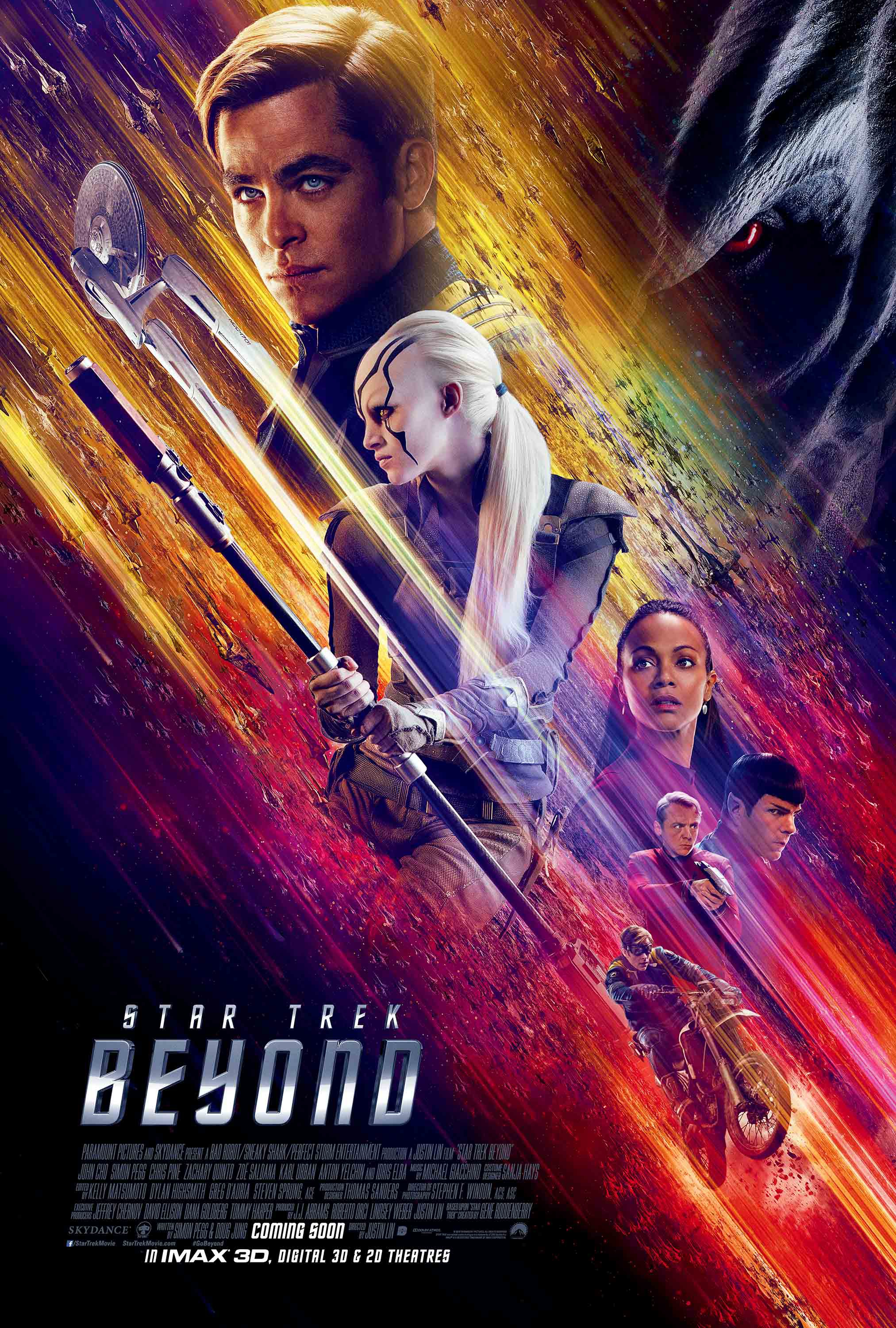 Mega Sized Movie Poster Image for Star Trek Beyond (#2 of 19)