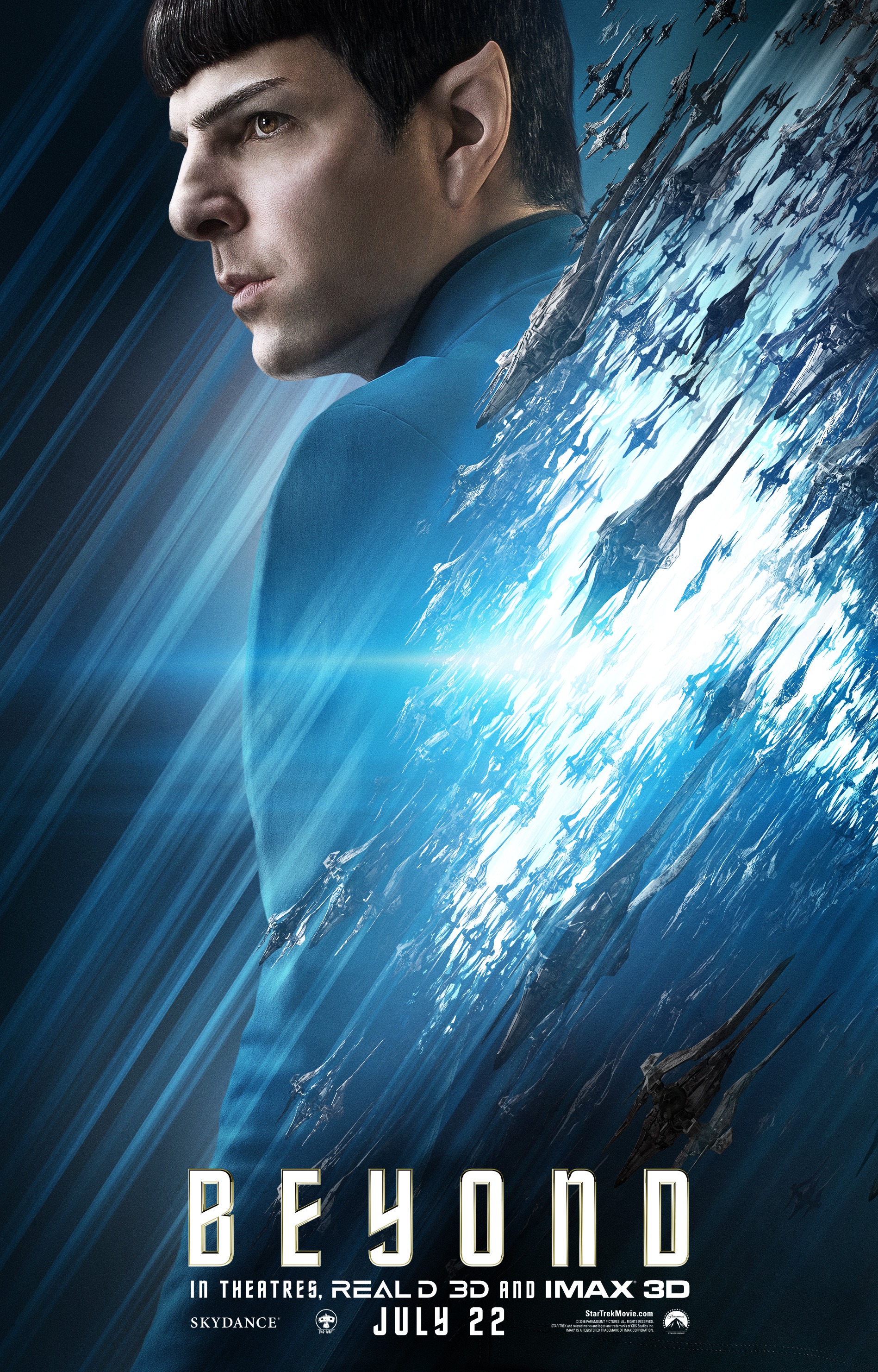 Mega Sized Movie Poster Image for Star Trek Beyond (#5 of 19)