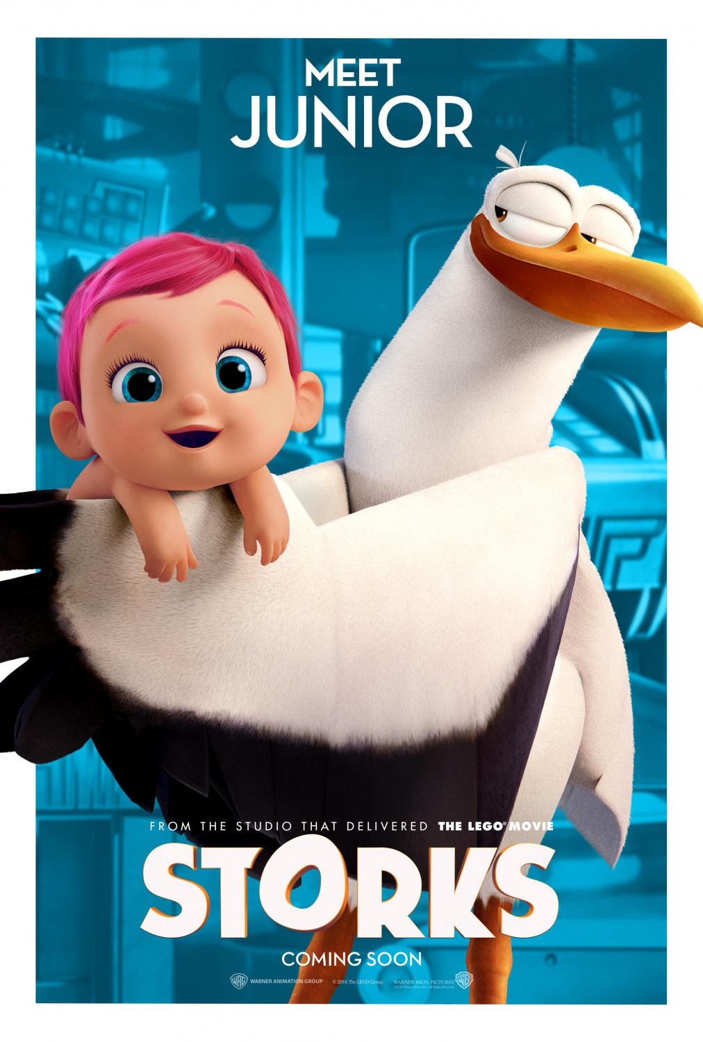 Extra Large Movie Poster Image for Storks (#7 of 13)