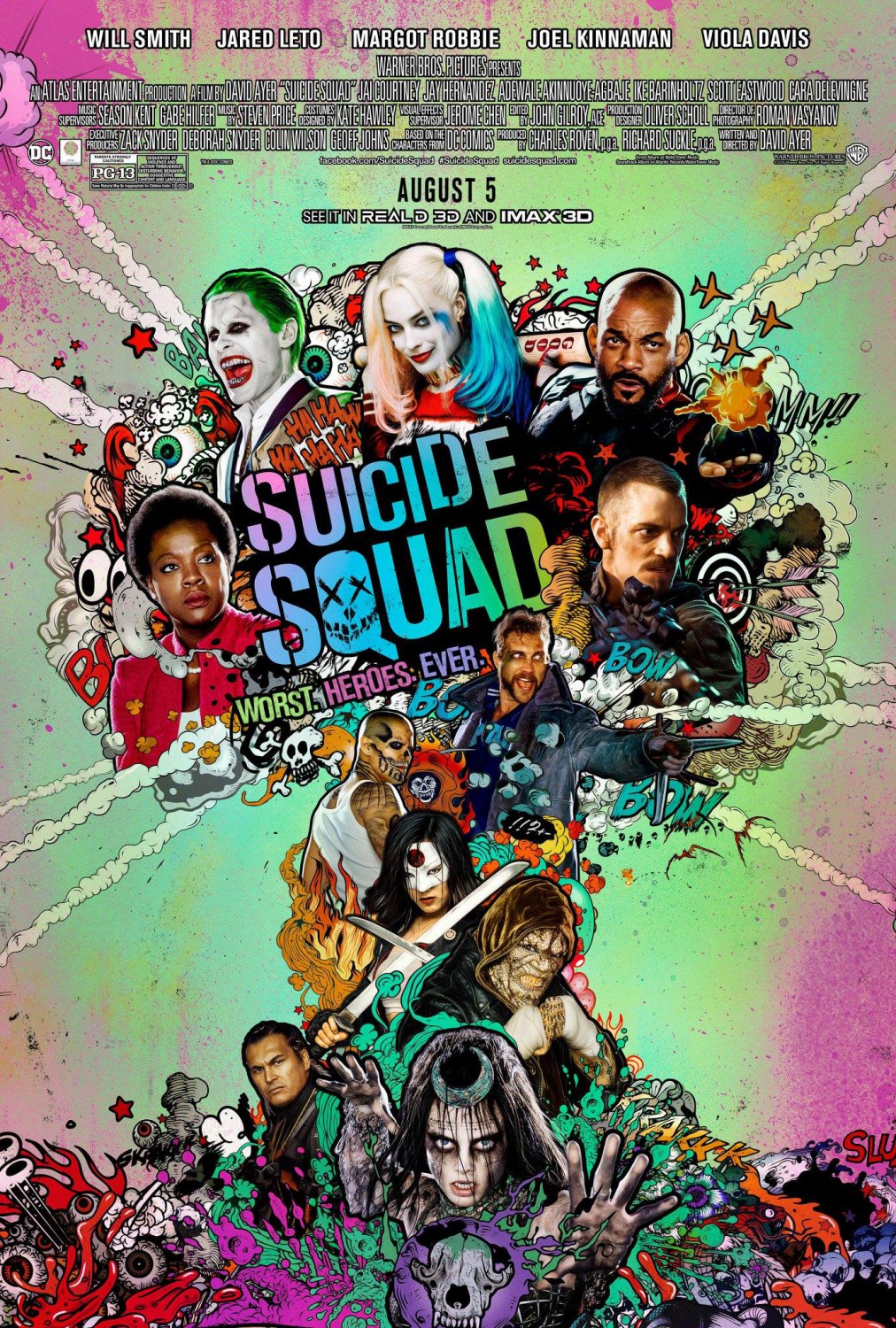 Extra Large Movie Poster Image for Suicide Squad (#24 of 49)