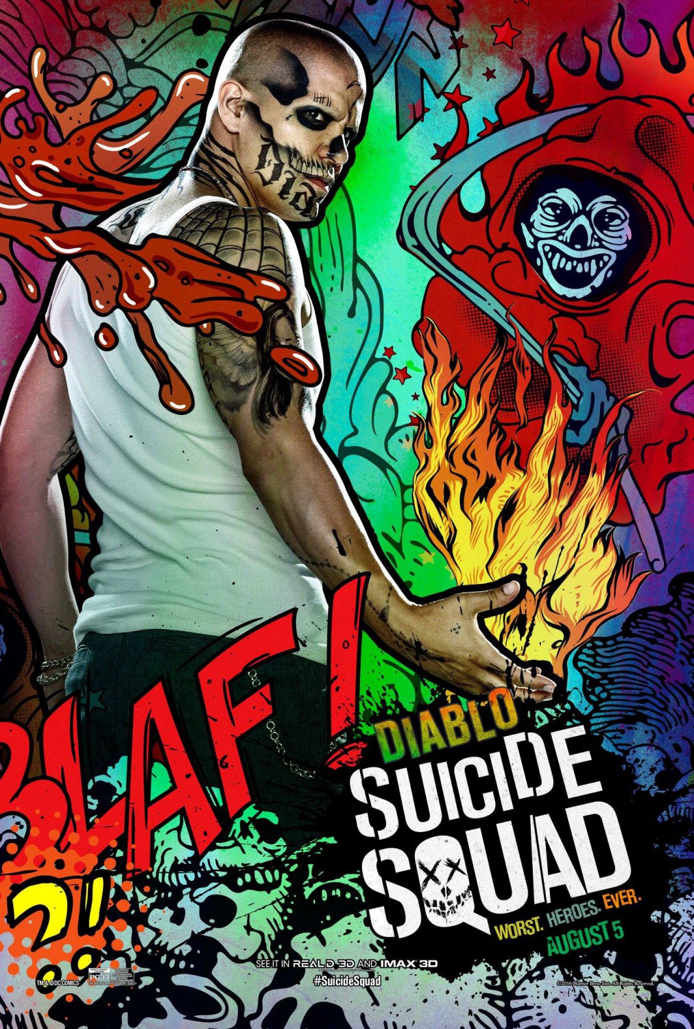 Extra Large Movie Poster Image for Suicide Squad (#46 of 49)