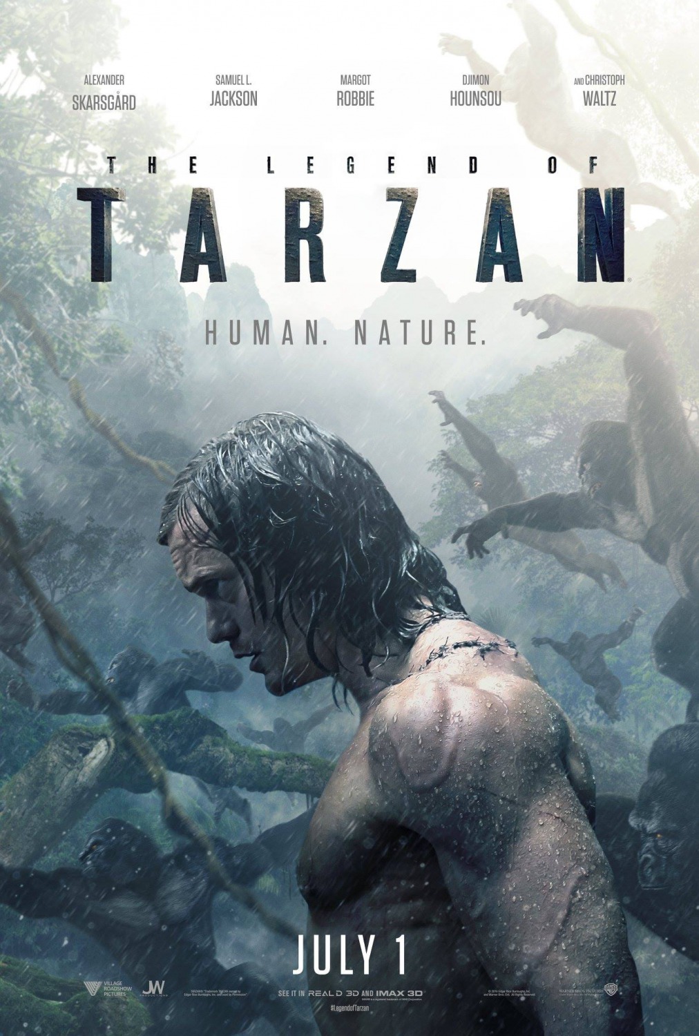 Extra Large Movie Poster Image for Tarzan (#2 of 7)
