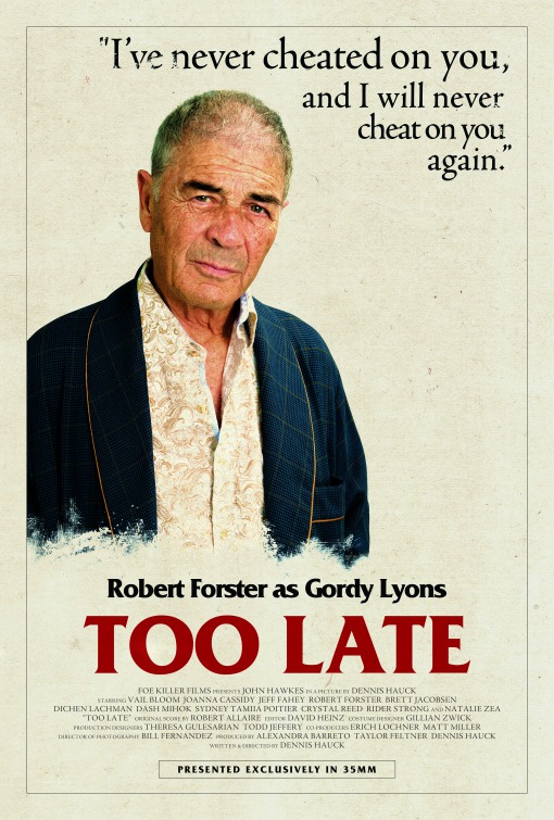 Too Late Movie Poster