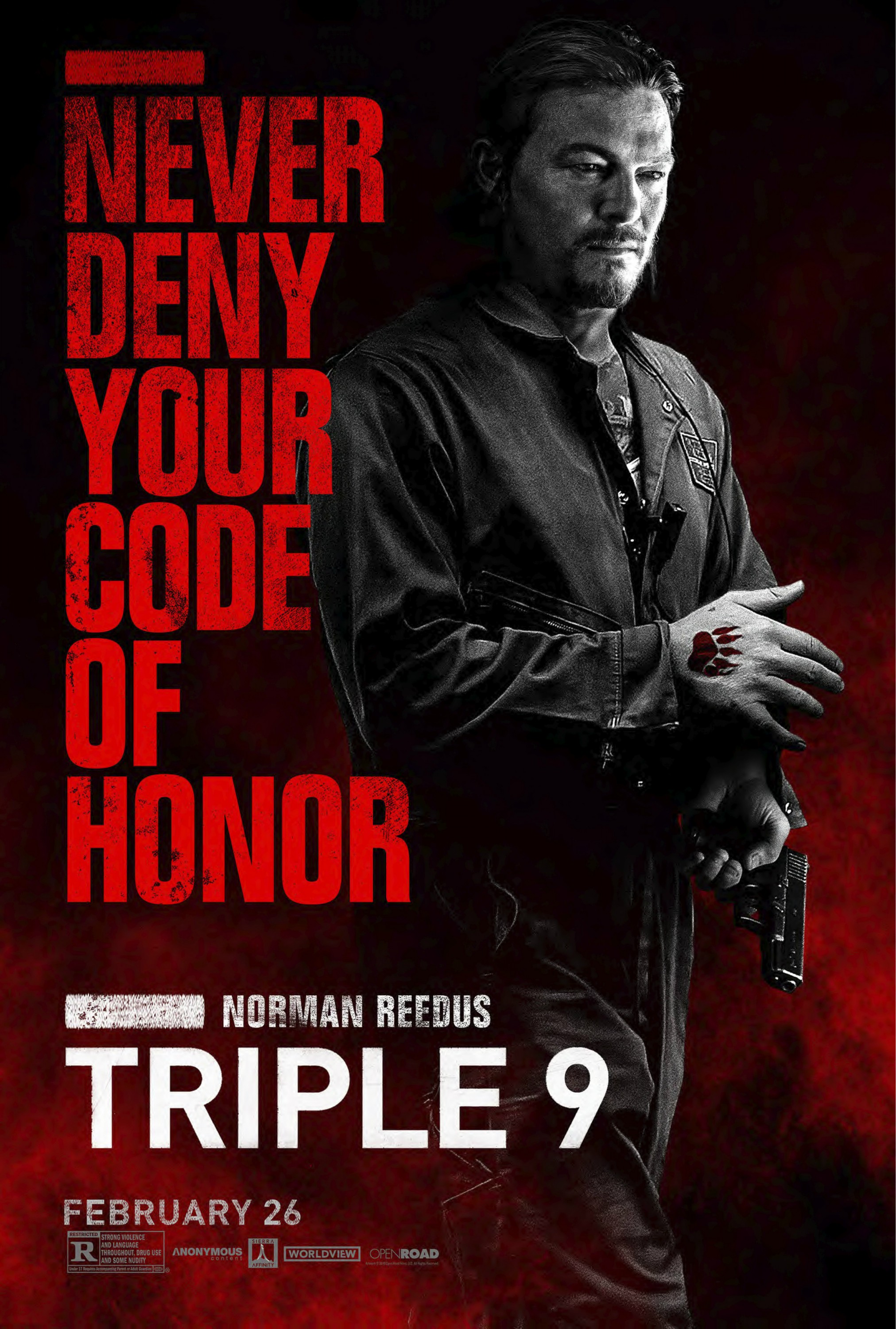 Mega Sized Movie Poster Image for Triple 9 (#17 of 31)