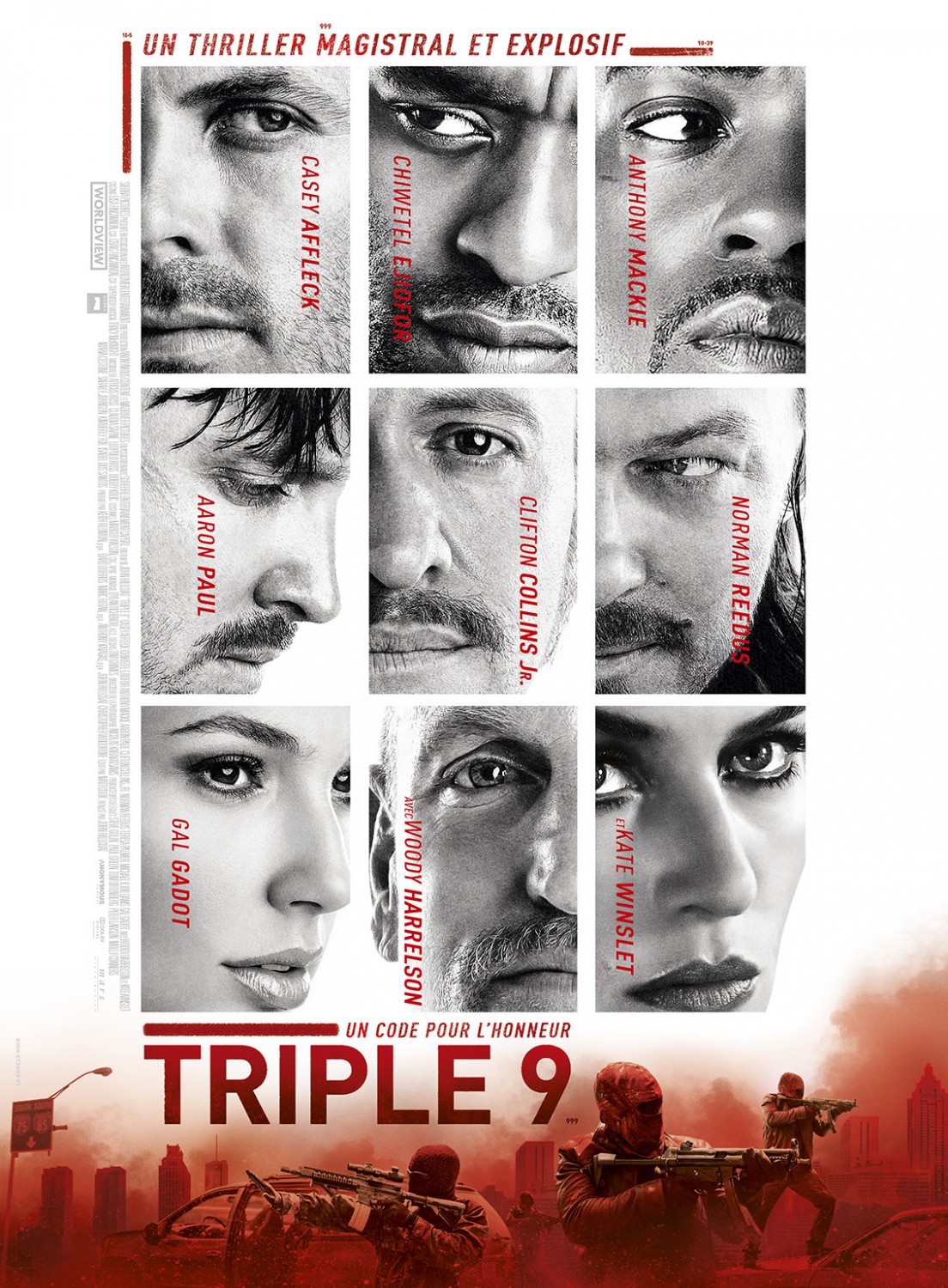 Extra Large Movie Poster Image for Triple 9 (#19 of 31)
