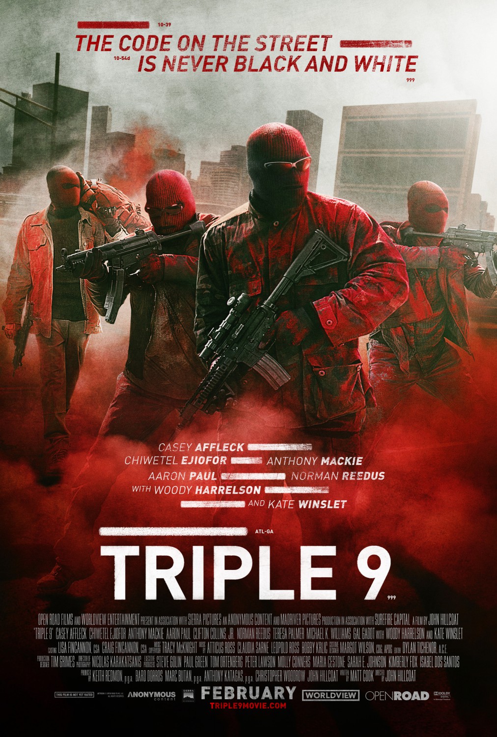 Extra Large Movie Poster Image for Triple 9 (#1 of 31)