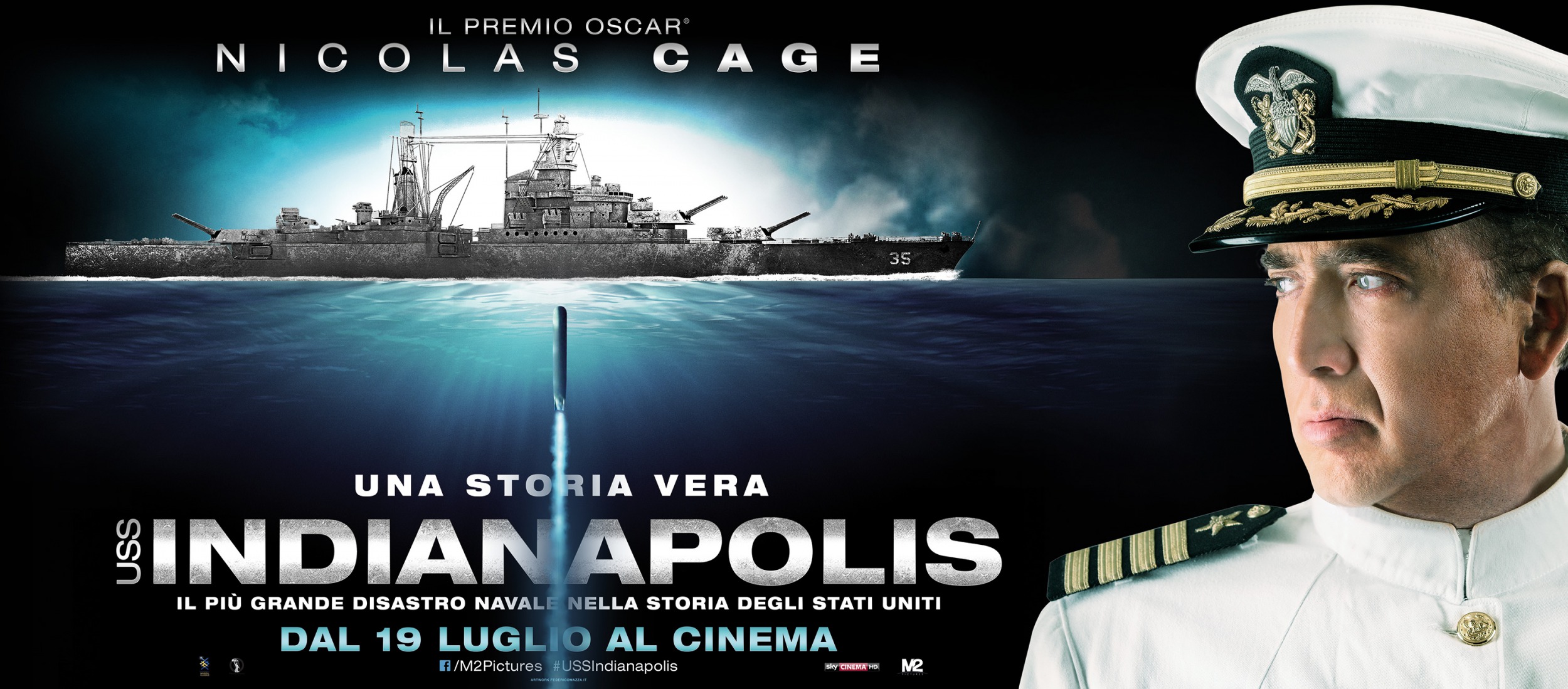 Mega Sized Movie Poster Image for USS Indianapolis: Men of Courage (#3 of 5)