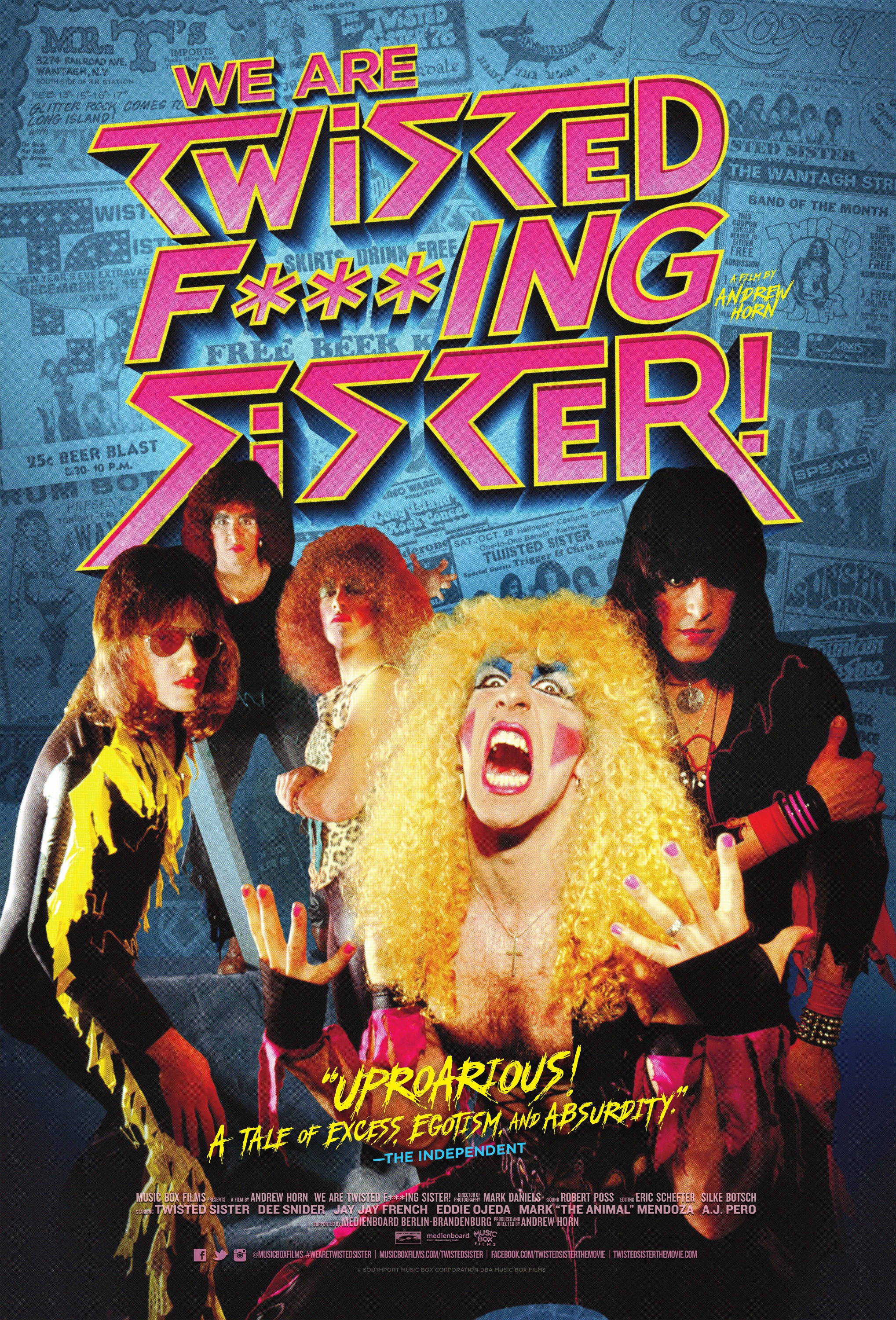 Mega Sized Movie Poster Image for We Are Twisted F***ing Sister! 