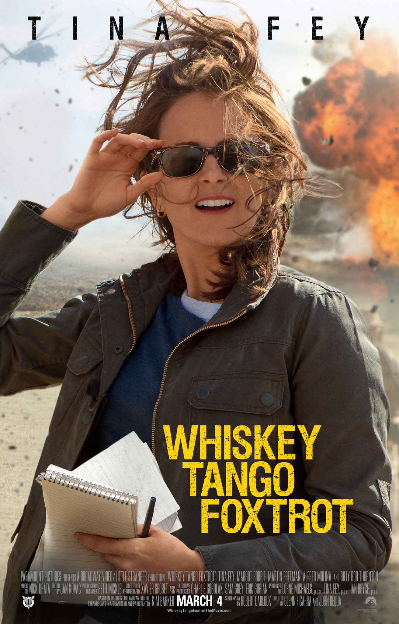 Mega Sized Movie Poster Image for Whiskey Tango Foxtrot (#1 of 2)