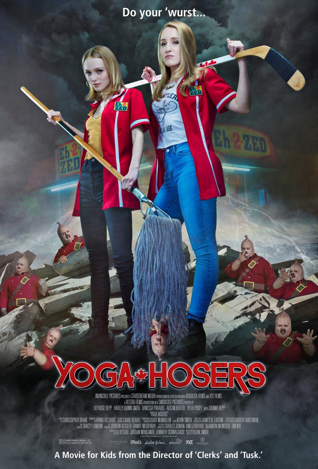 Extra Large Movie Poster Image for Yoga Hosers (#1 of 2)