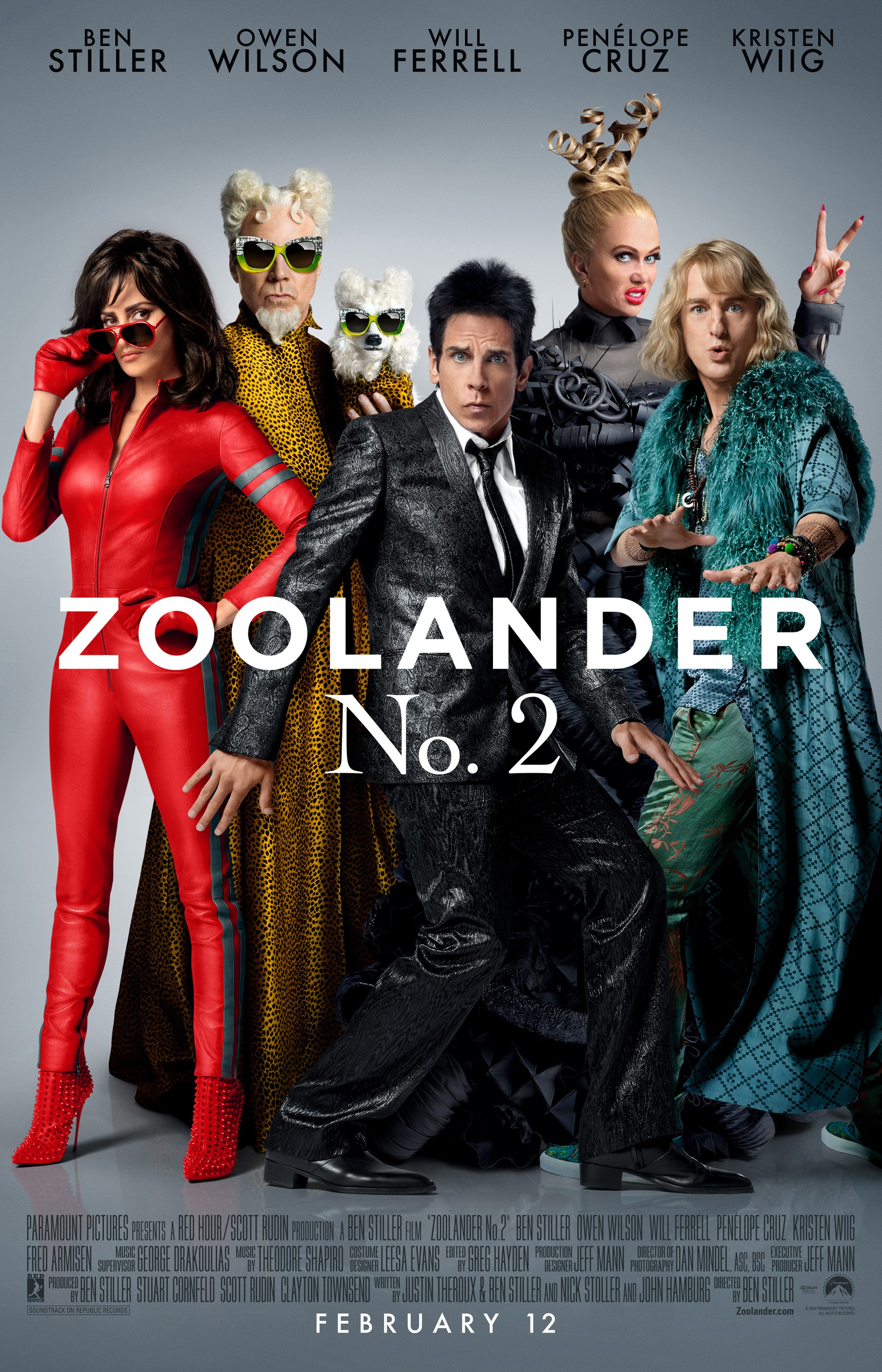 Mega Sized Movie Poster Image for Zoolander 2 (#3 of 10)