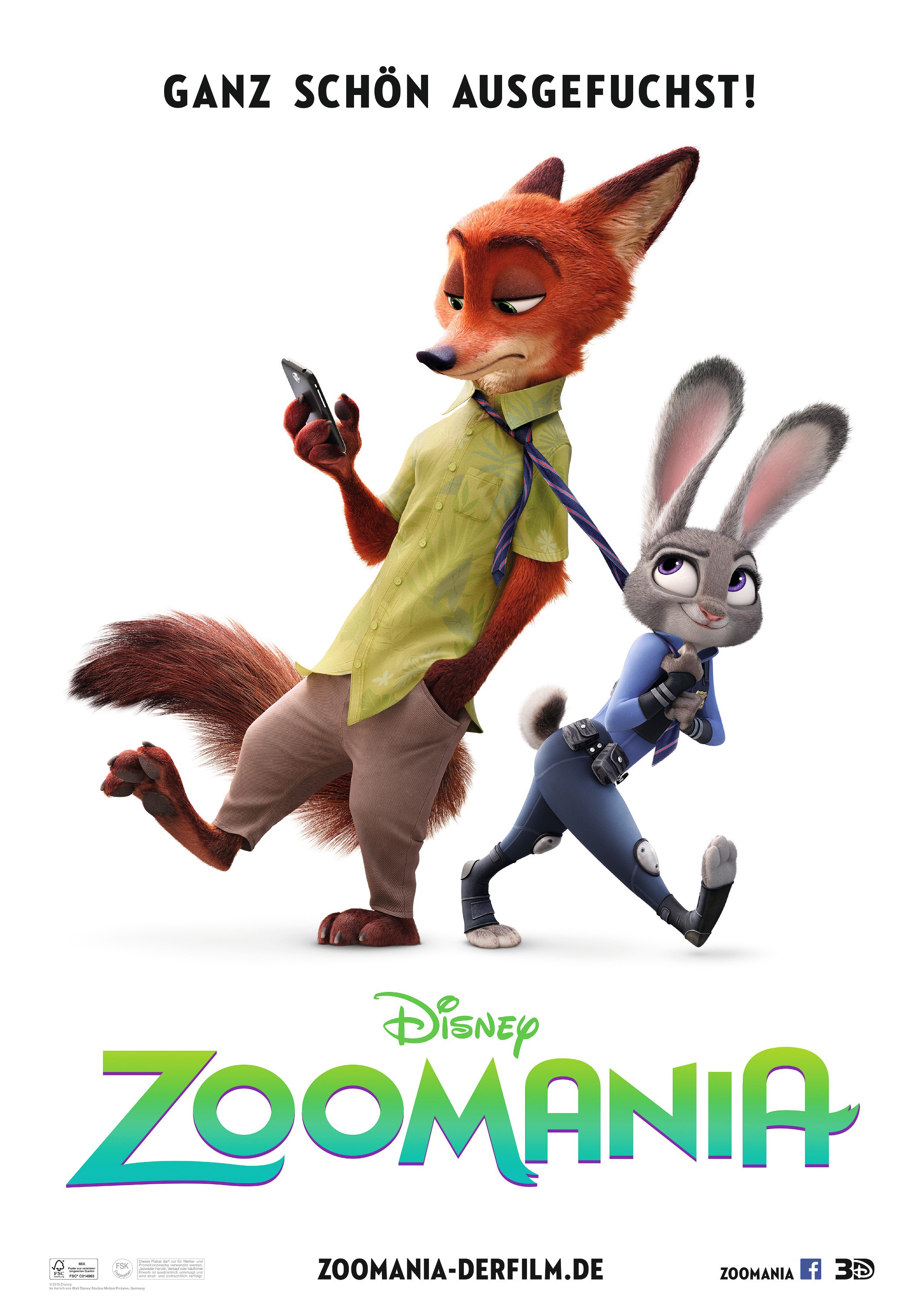 Mega Sized Movie Poster Image for Zootopia (#4 of 29)