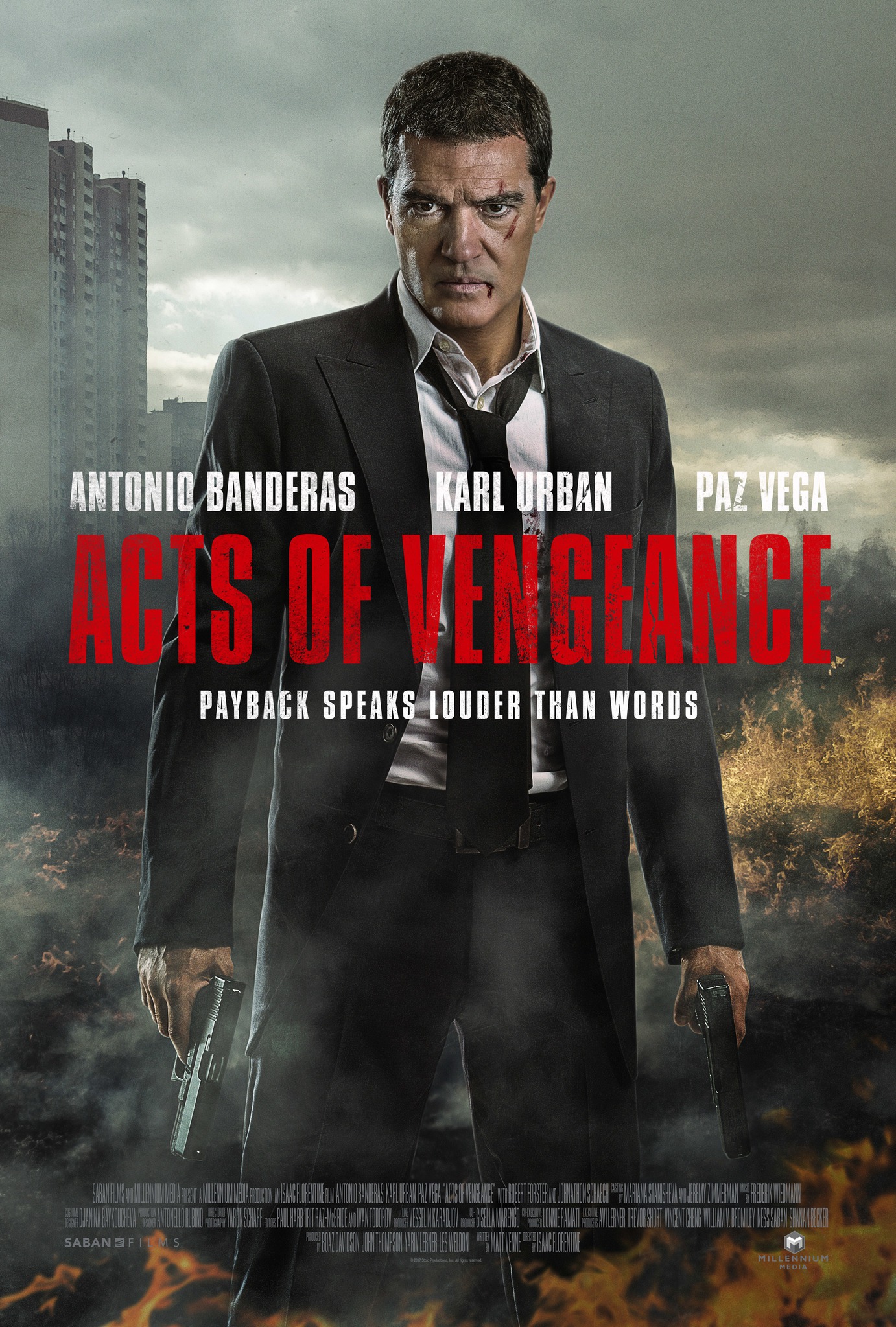 Mega Sized Movie Poster Image for Acts of Vengeance (#1 of 2)