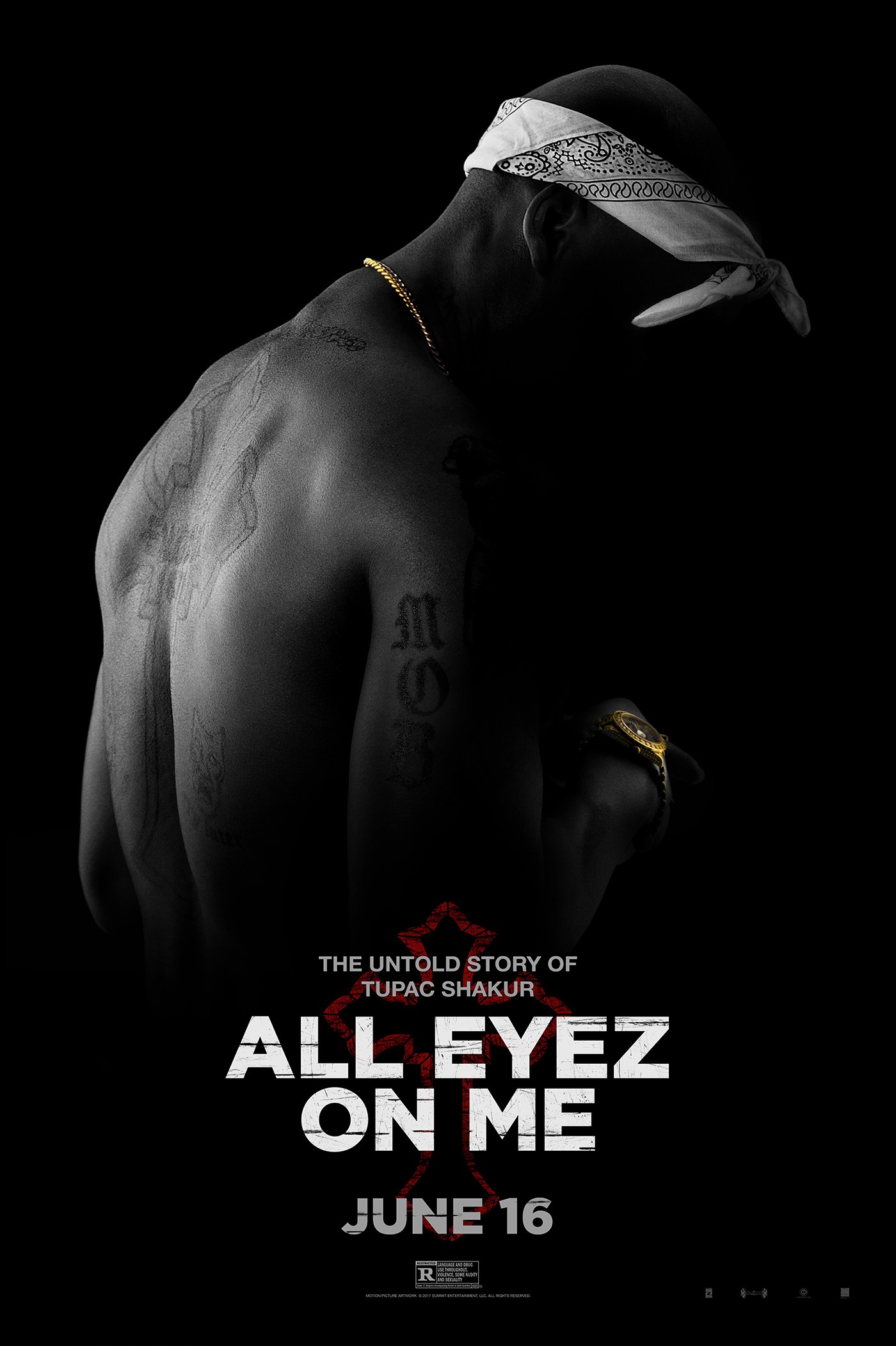 Mega Sized Movie Poster Image for All Eyez on Me (#2 of 5)