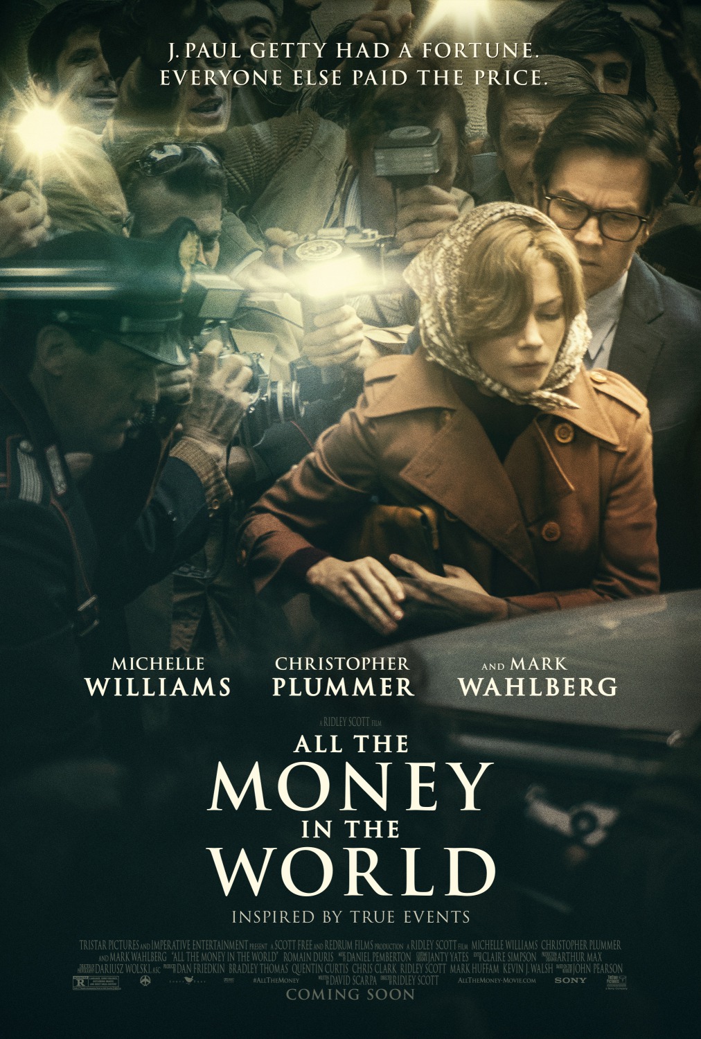 Extra Large Movie Poster Image for All the Money in the World (#2 of 9)
