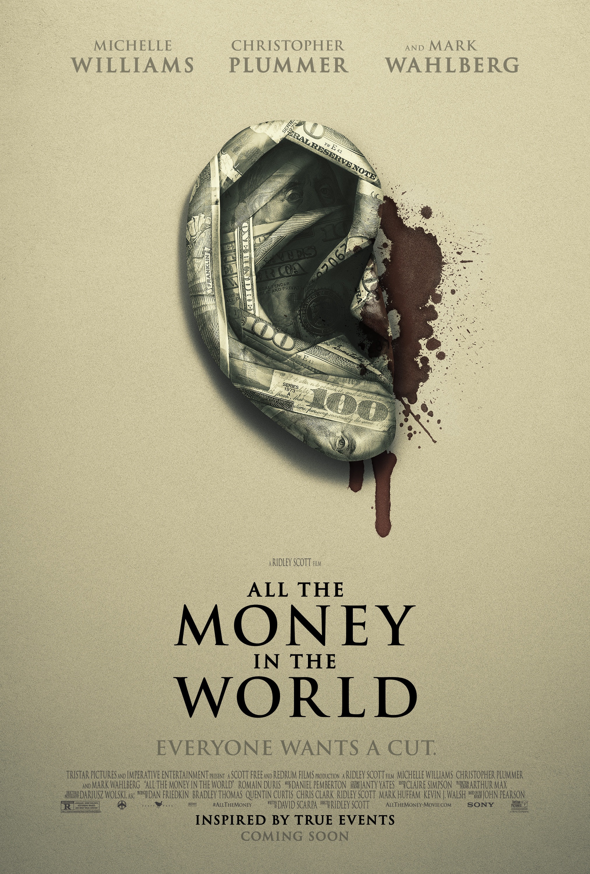 Mega Sized Movie Poster Image for All the Money in the World (#3 of 9)