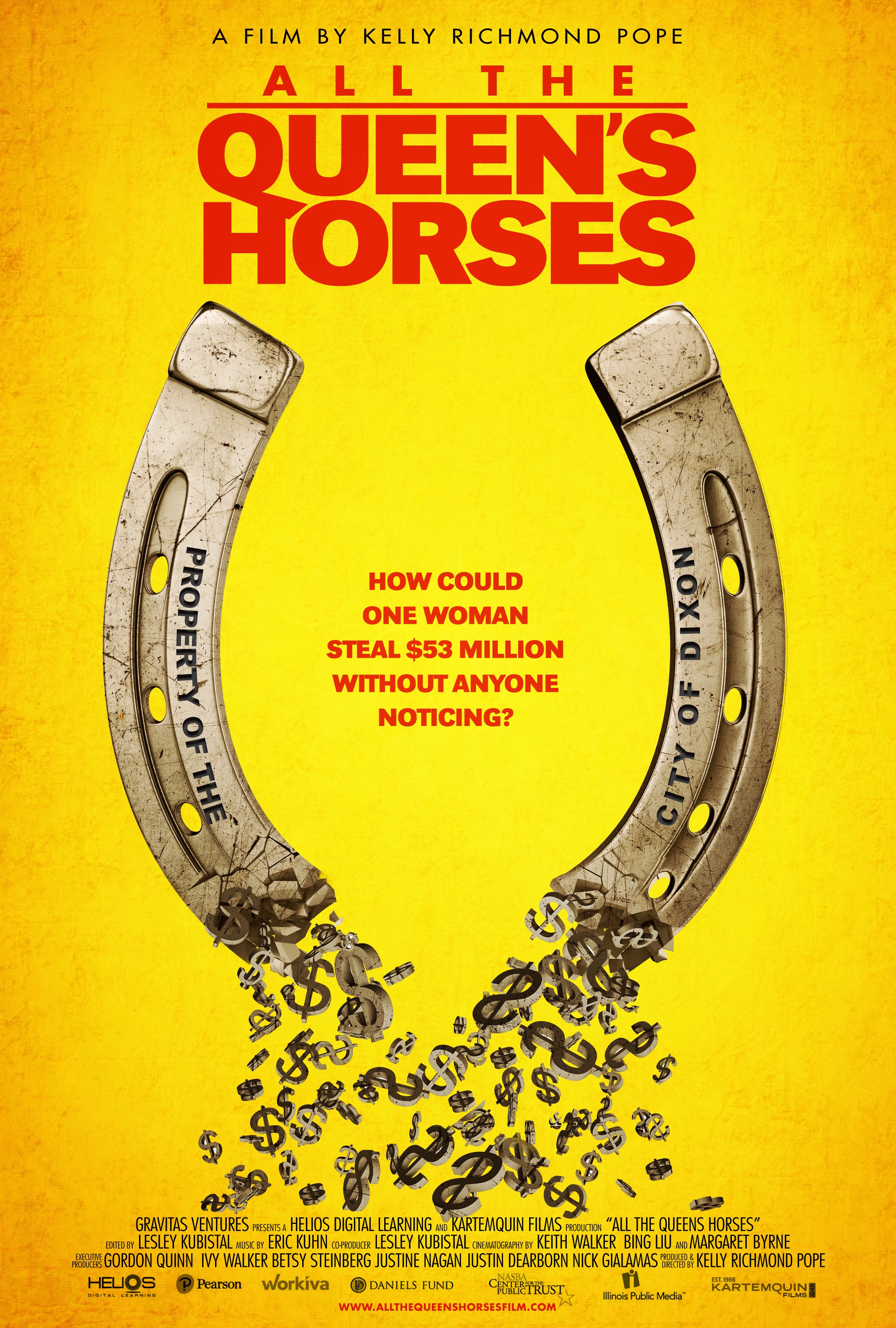 Mega Sized Movie Poster Image for All the Queen's Horses 