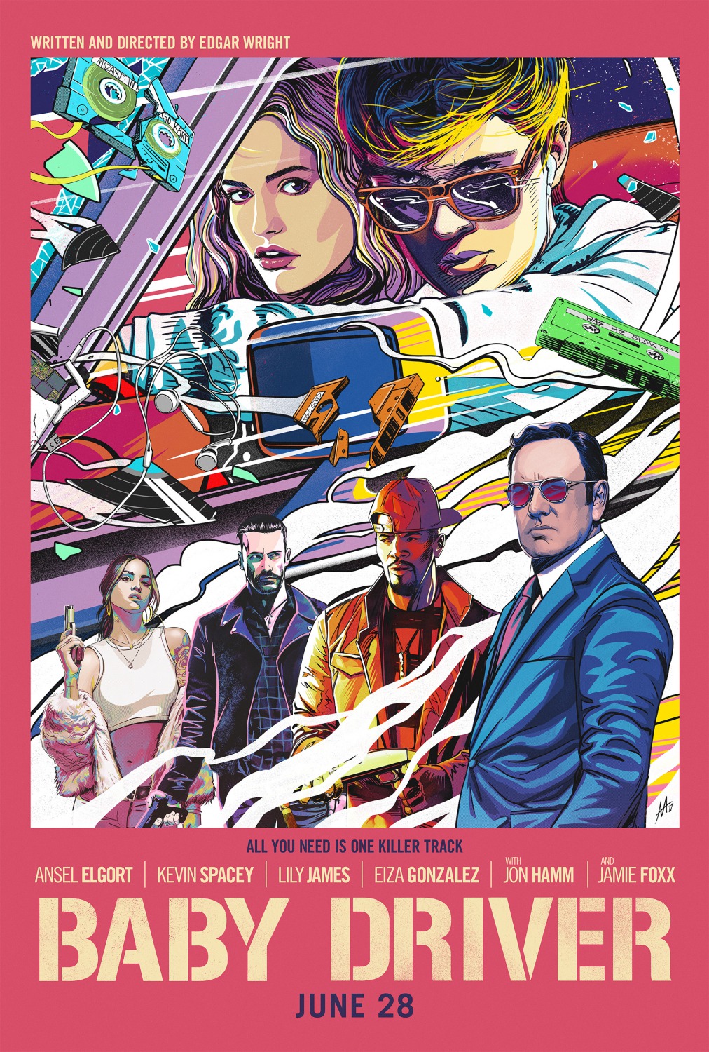 Extra Large Movie Poster Image for Baby Driver (#15 of 18)