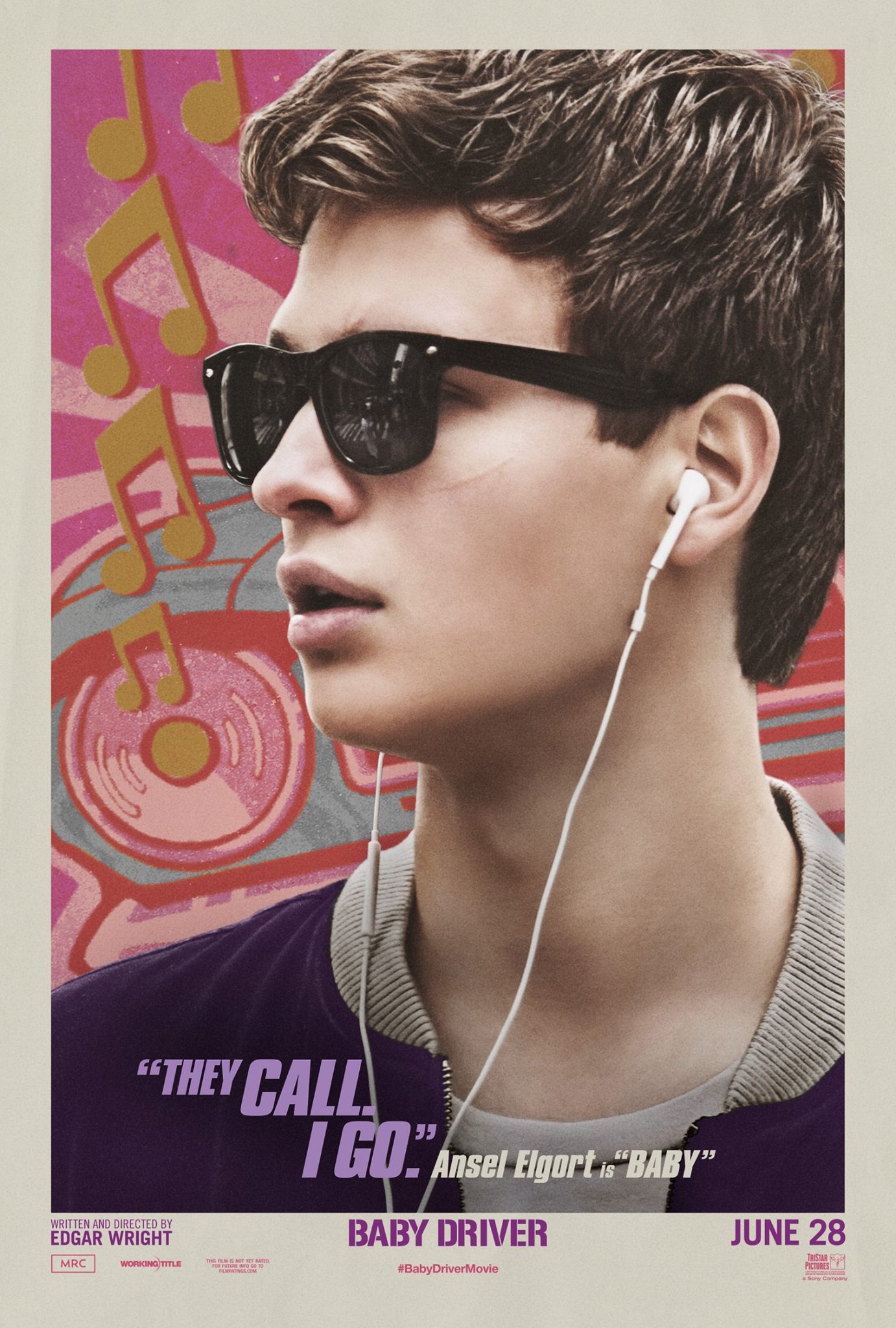 Mega Sized Movie Poster Image for Baby Driver (#8 of 18)