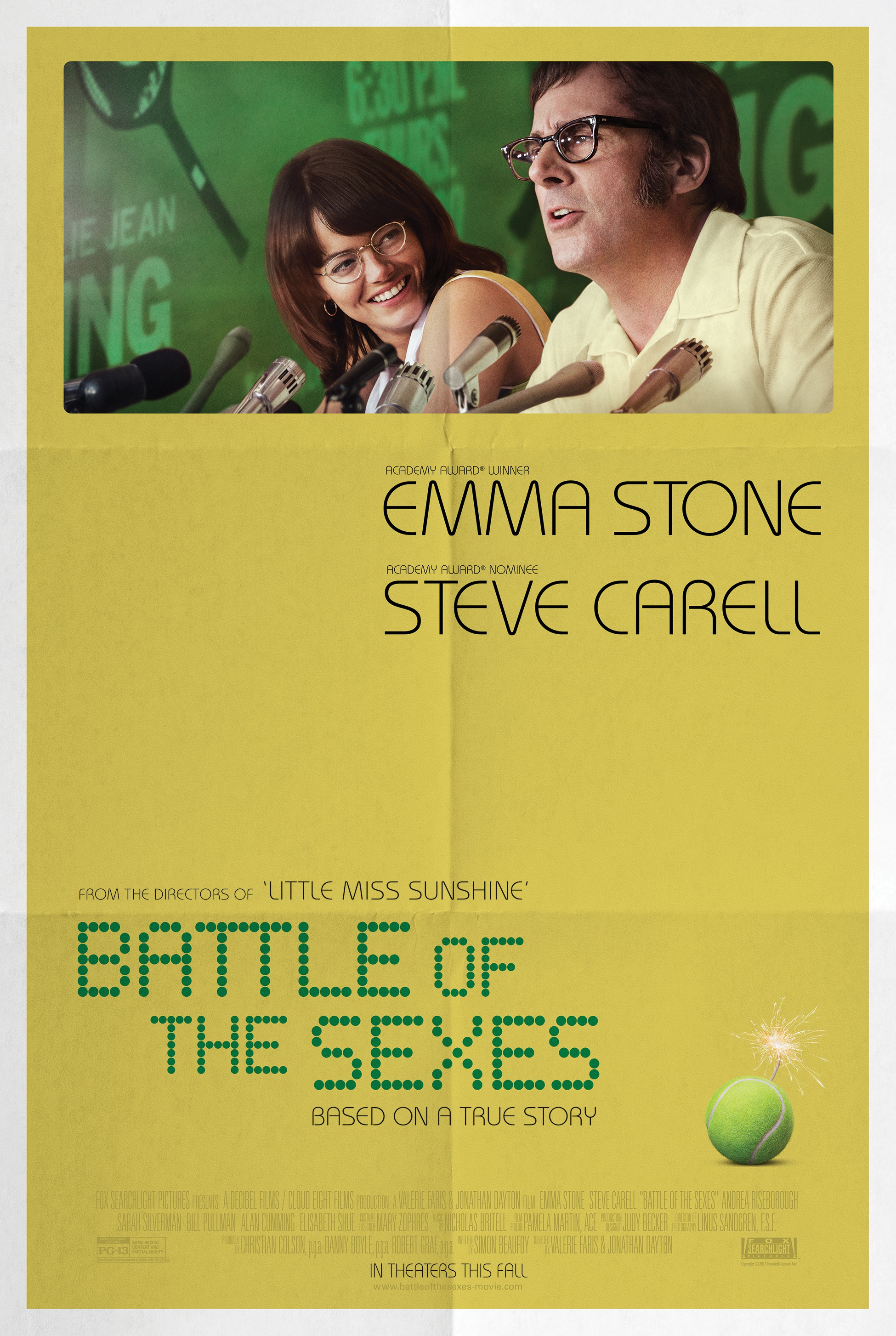 Mega Sized Movie Poster Image for Battle of the Sexes (#5 of 6)
