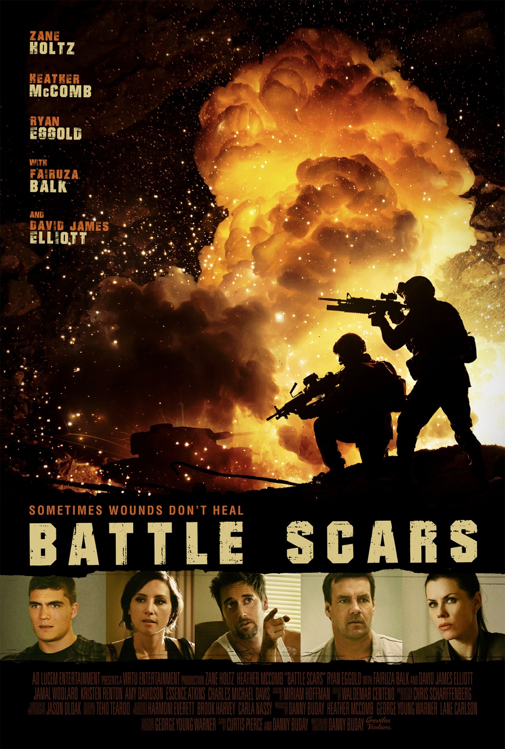 Extra Large Movie Poster Image for Battle Scars 