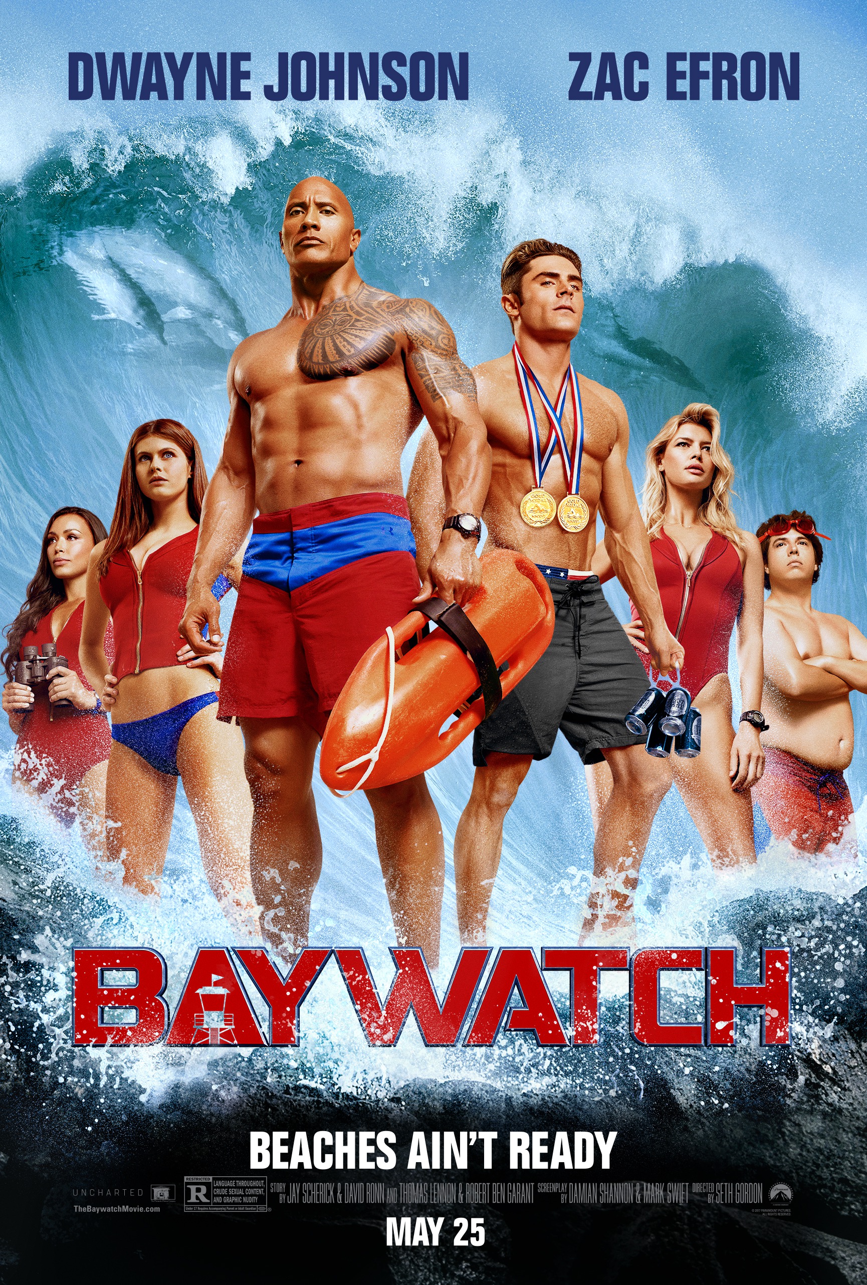 Mega Sized Movie Poster Image for Baywatch (#14 of 17)