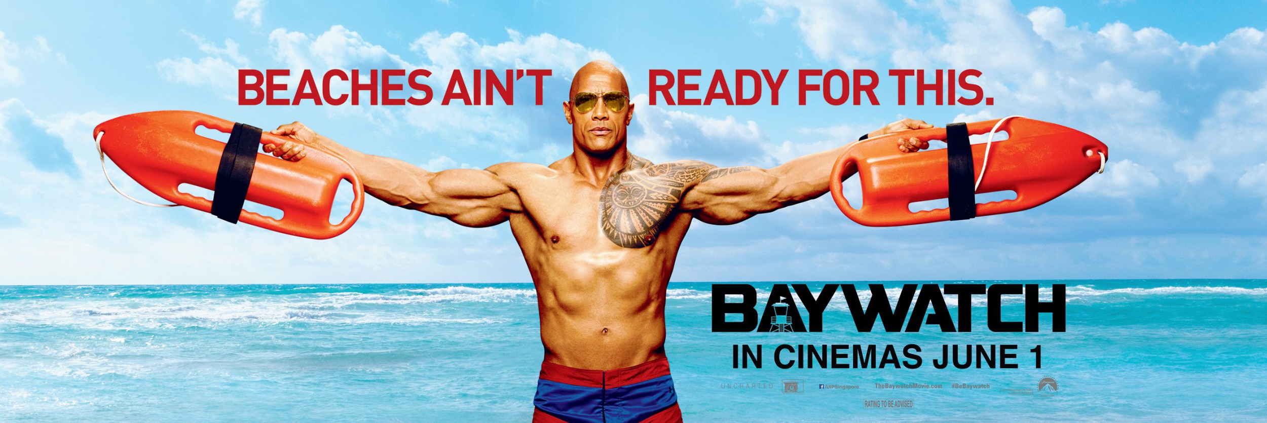 Mega Sized Movie Poster Image for Baywatch (#16 of 17)