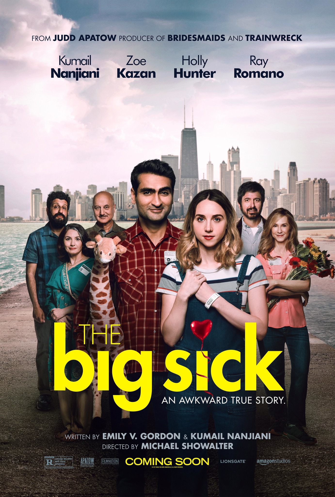 Mega Sized Movie Poster Image for The Big Sick (#1 of 3)