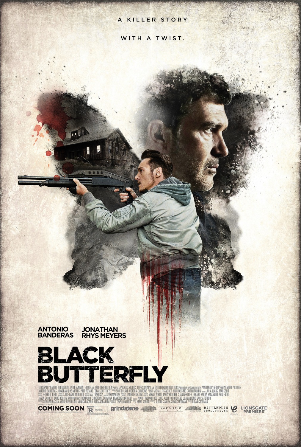Extra Large Movie Poster Image for Black Butterfly (#2 of 2)