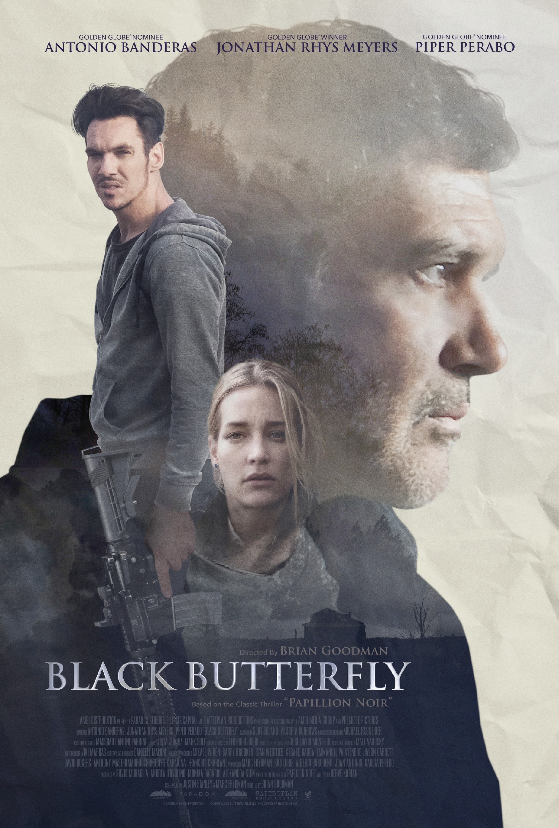 Mega Sized Movie Poster Image for Black Butterfly (#1 of 2)