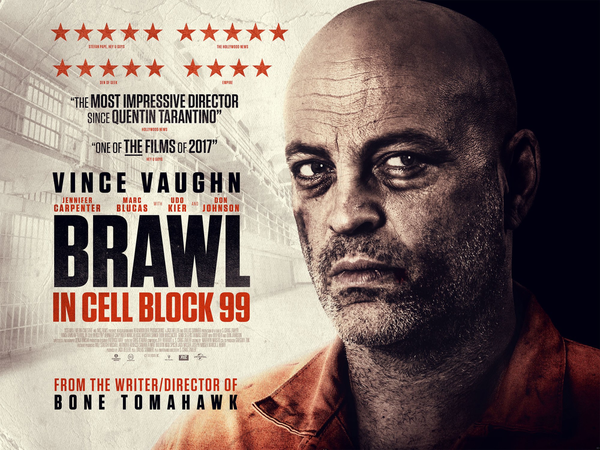 Mega Sized Movie Poster Image for Brawl in Cell Block 99 (#2 of 2)