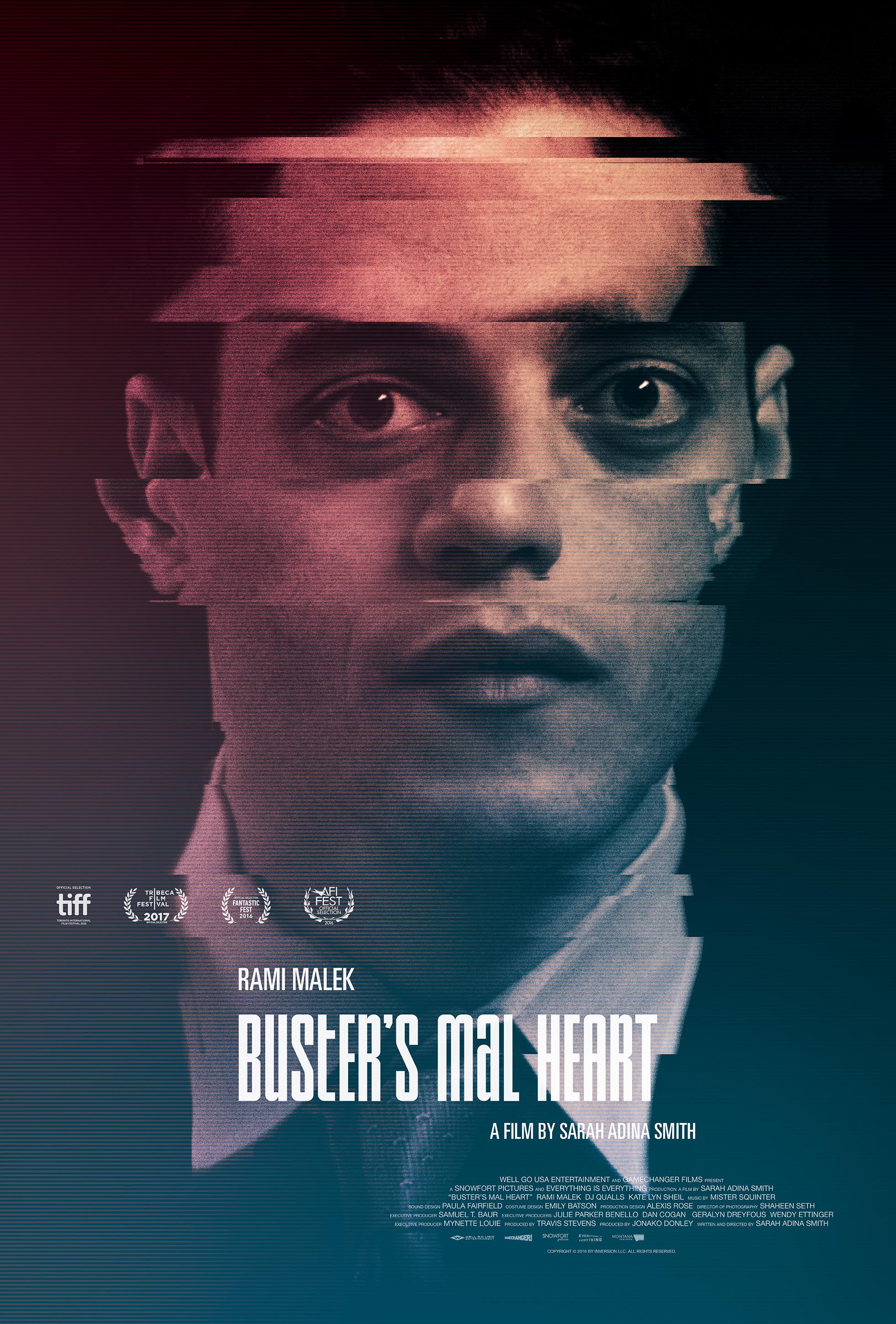 Mega Sized Movie Poster Image for Buster's Mal Heart (#3 of 3)
