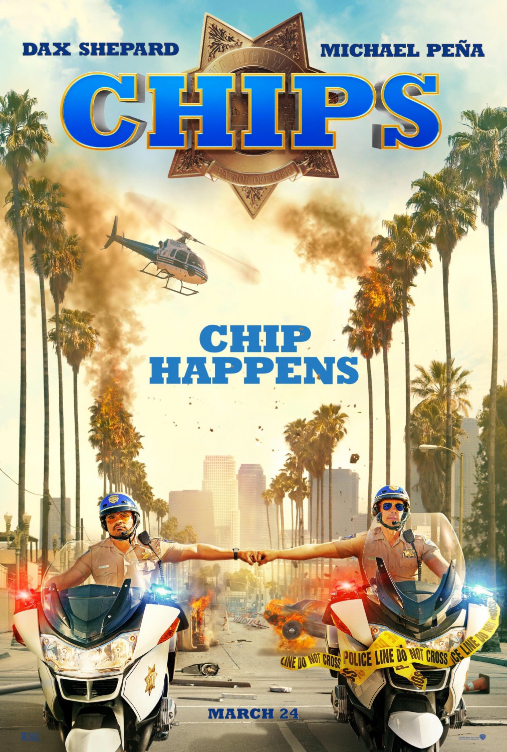 Extra Large Movie Poster Image for CHiPs (#1 of 4)