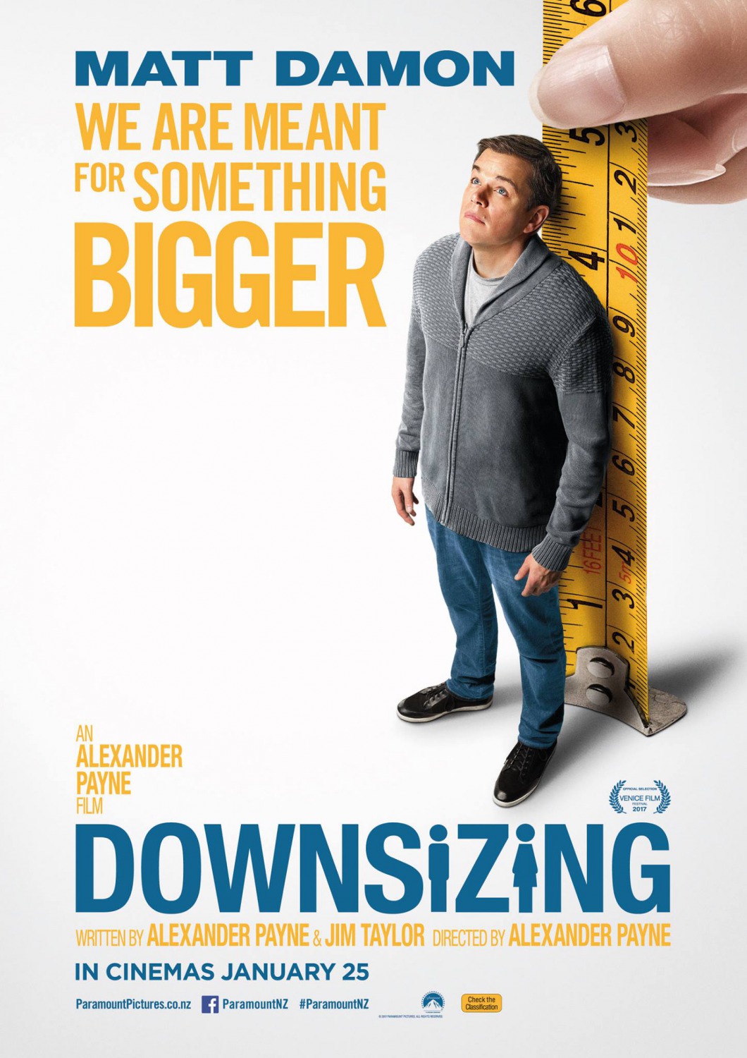 Extra Large Movie Poster Image for Downsizing (#1 of 4)