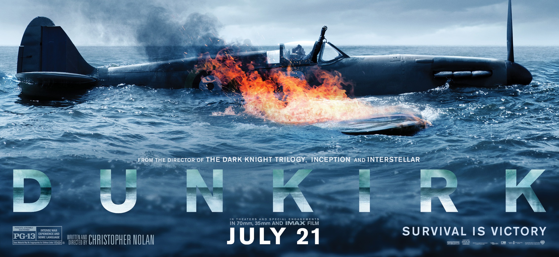 Mega Sized Movie Poster Image for Dunkirk (#12 of 12)